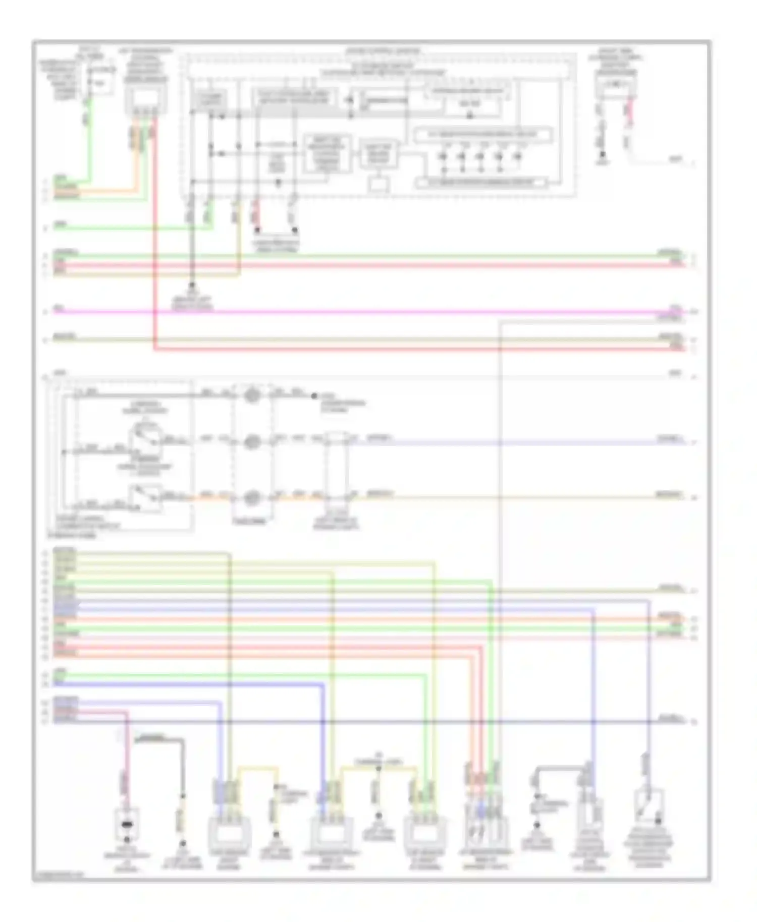 RDX Acura I (2006-2009): Wiring diagram engine performance 2.3l (4 of 6)