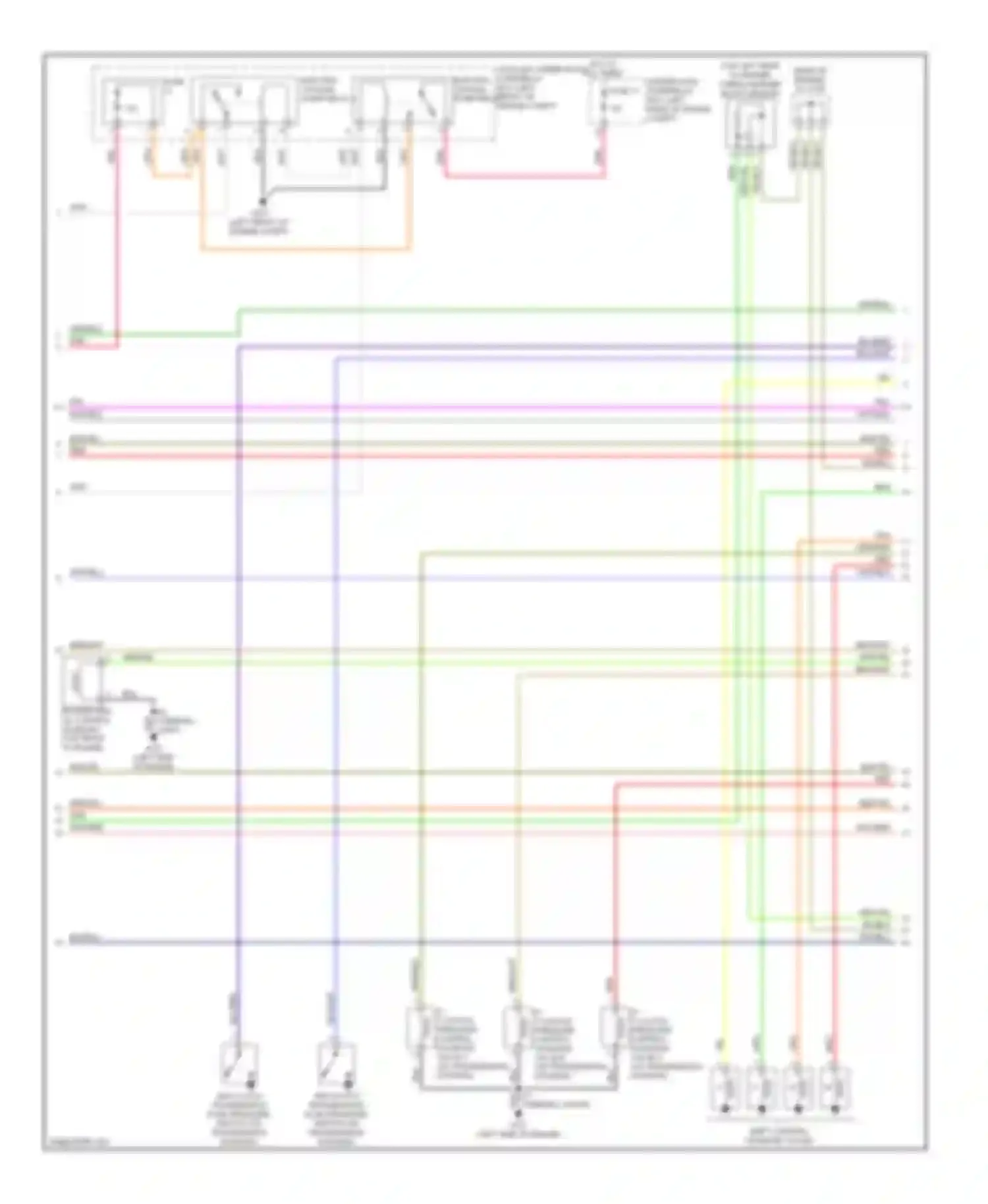 RDX Acura I (2006-2009): Wiring diagram engine performance 2.3l (5 of 6)