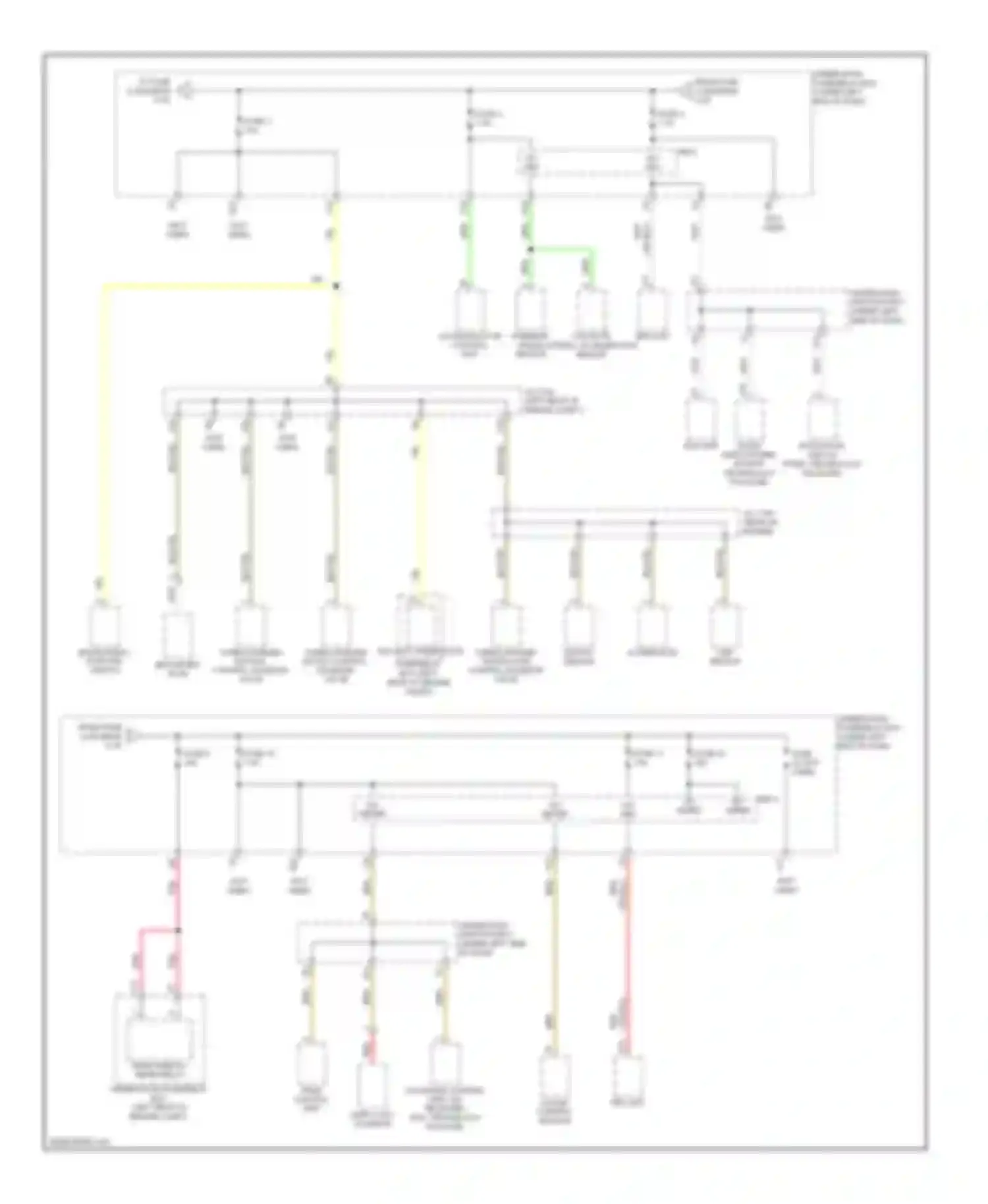 RDX Acura I (2006-2009): Power distribution circuit (5 of 6)