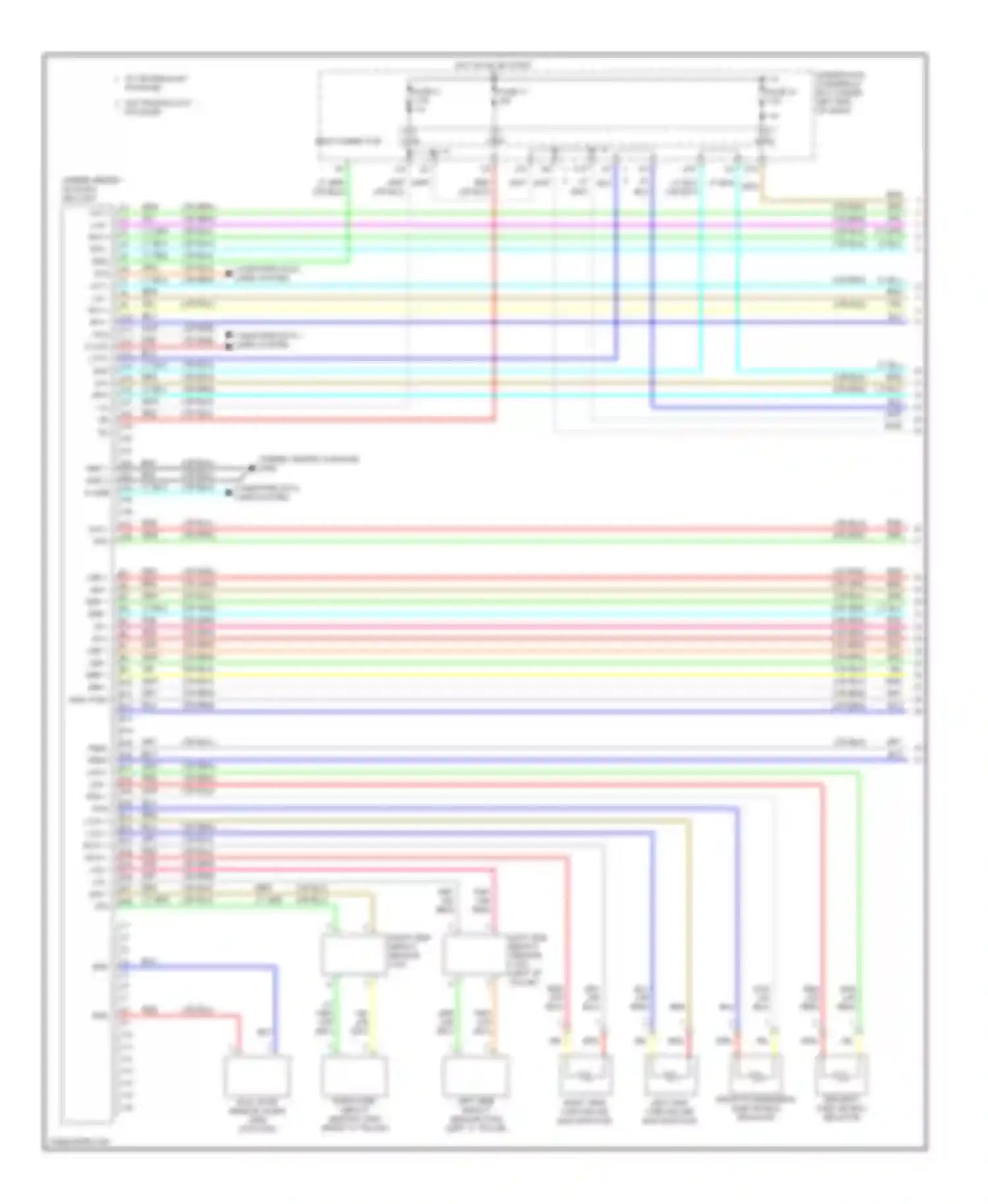 RDX Acura I (2006-2009): Supplemental restraints circuit (1 of 4)