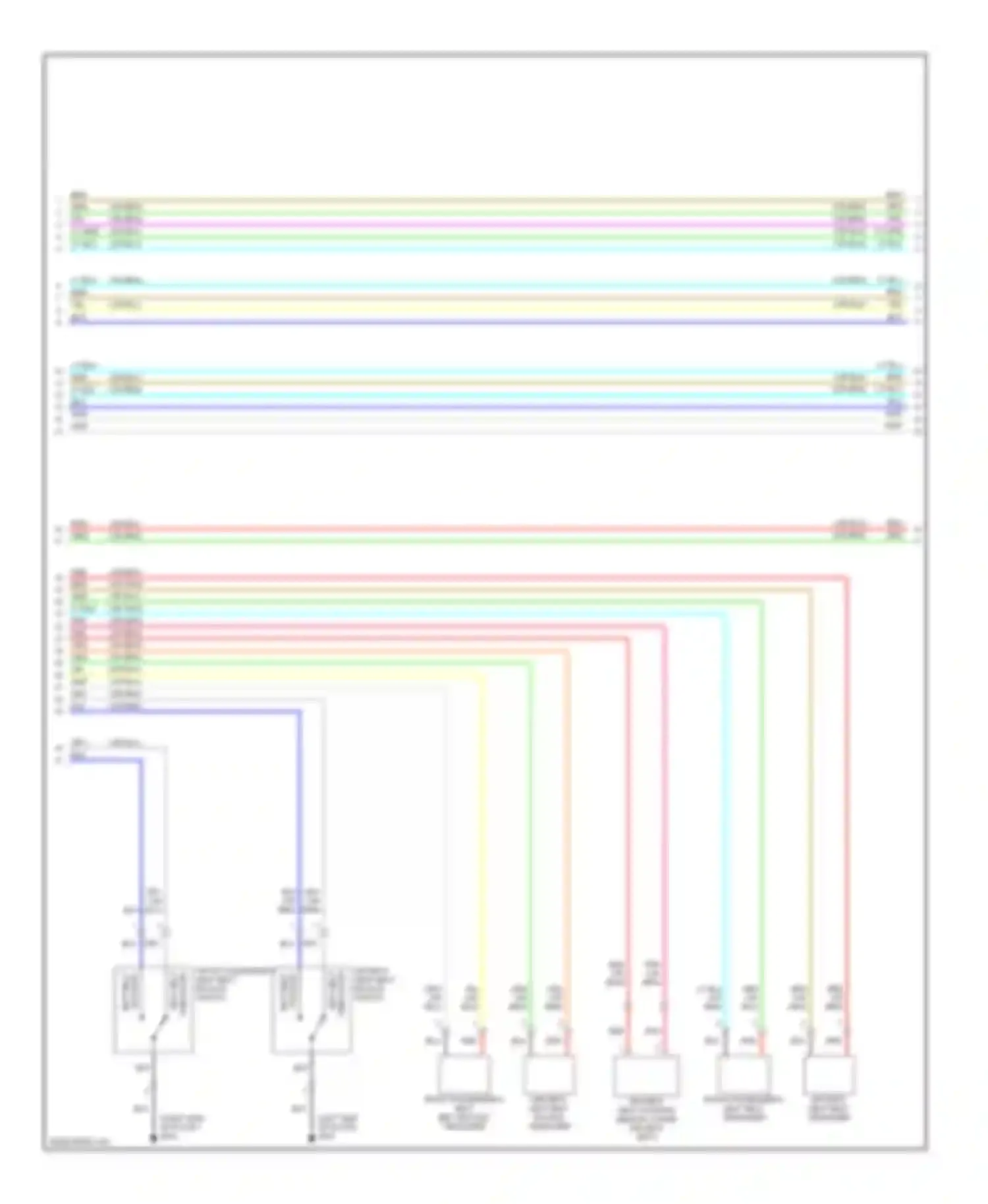 RDX Acura I (2006-2009): Supplemental restraints circuit (2 of 4)
