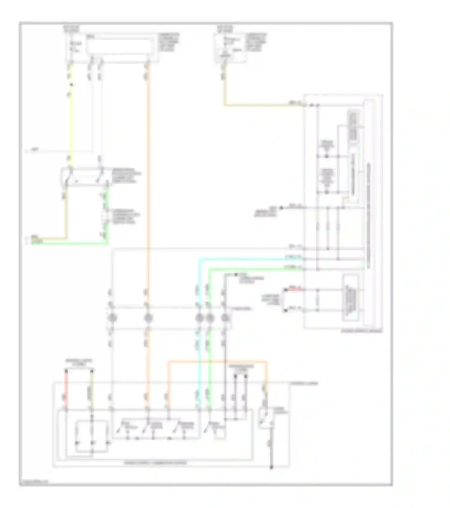 Wiring diagram computer data lines system for Acura RDX I (2006-2009) (7 of 27)