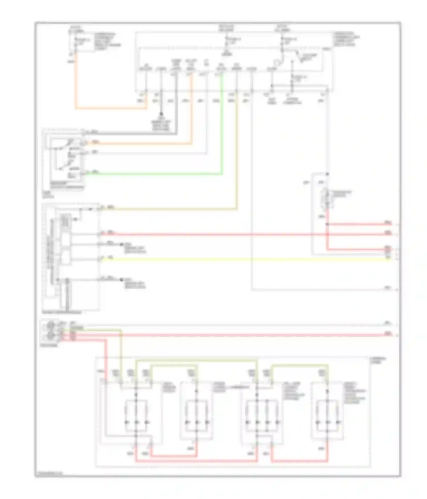 Wiring diagram head off for Acura RDX I (2006-2009) (2 of 2)