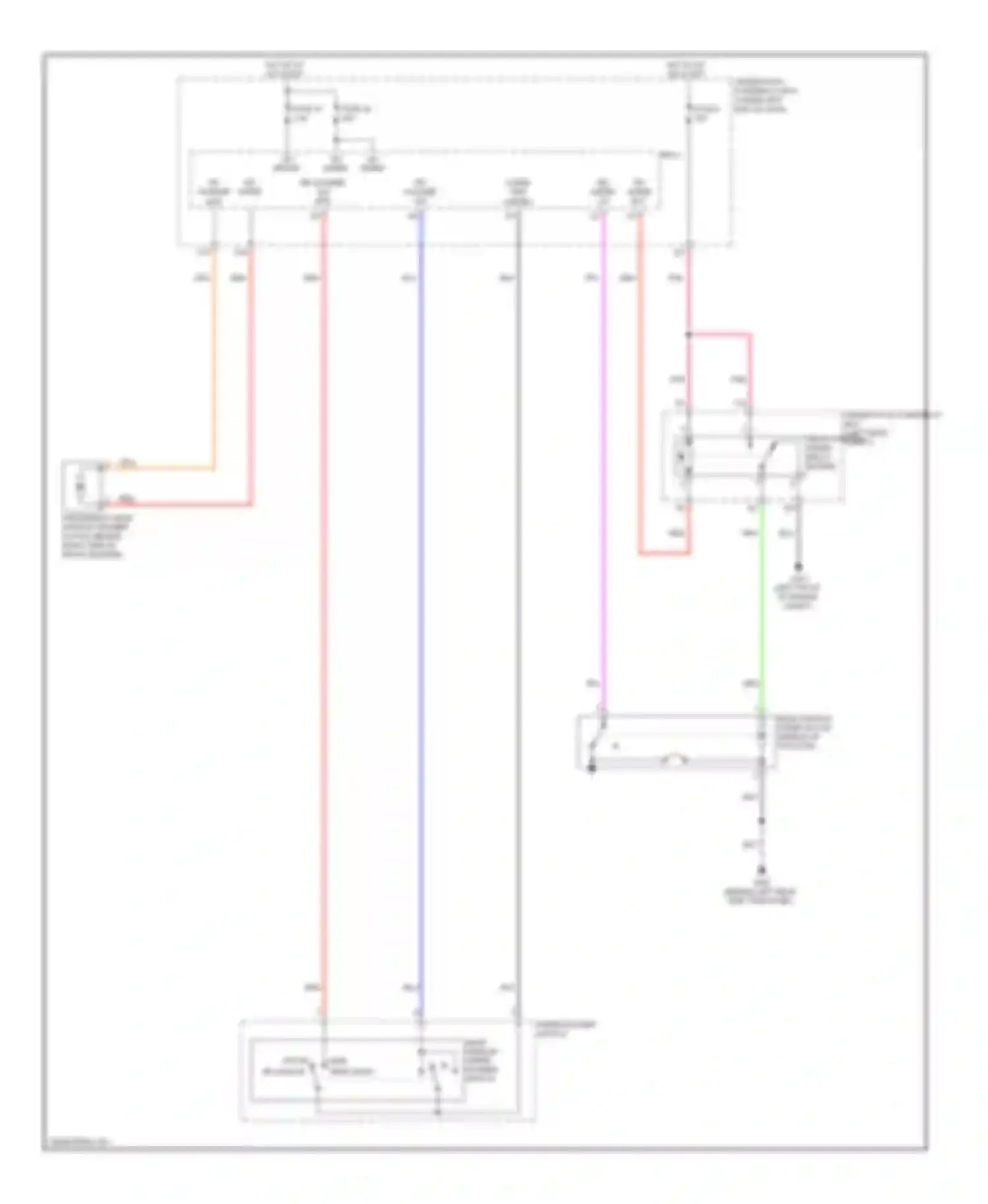 Wiring diagram pnk for Acura RDX I (2006-2009) (51 of 51)