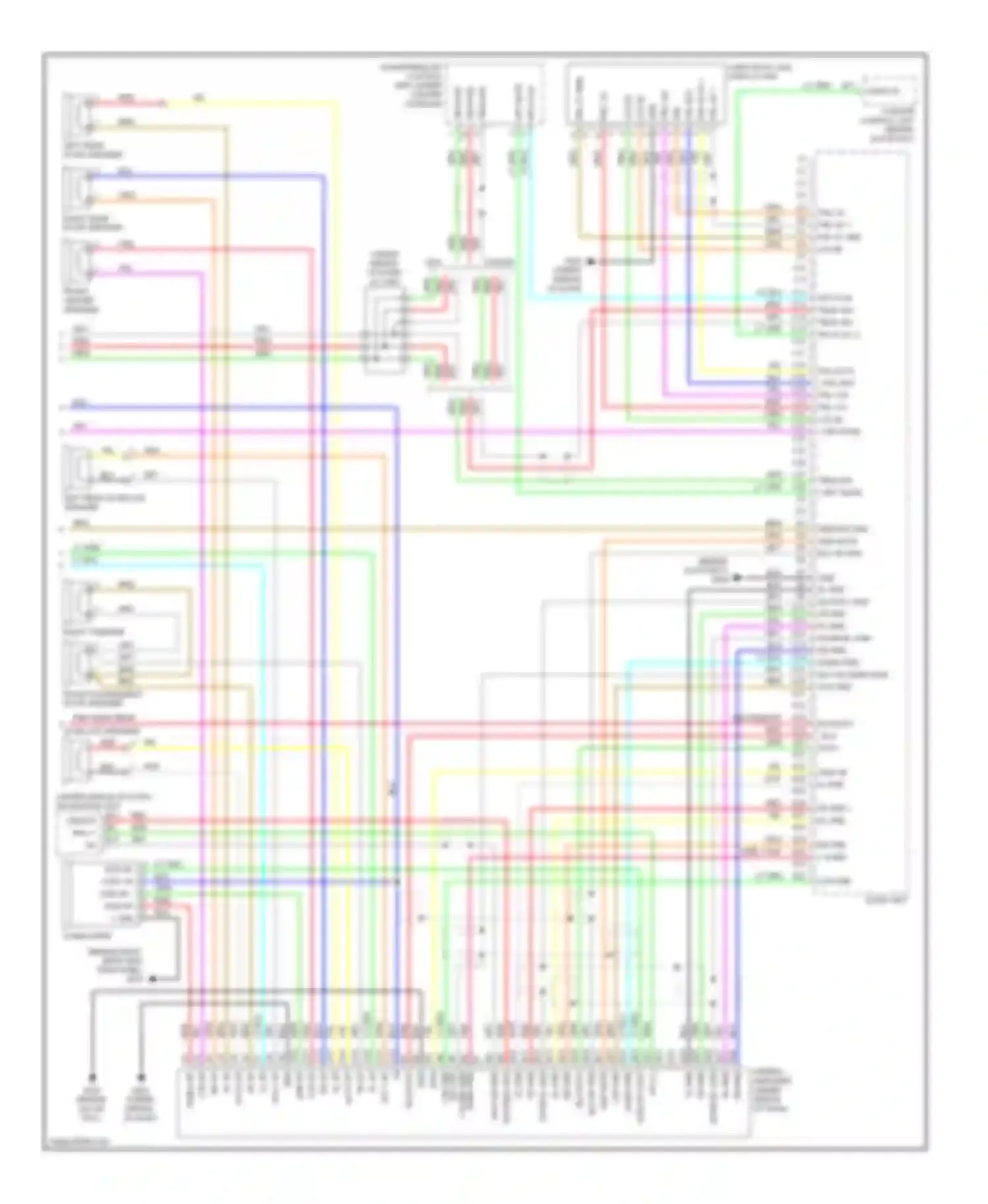 Wiring diagram swd +b fl pre + for Acura RDX I (2006-2009) (1 of 1)