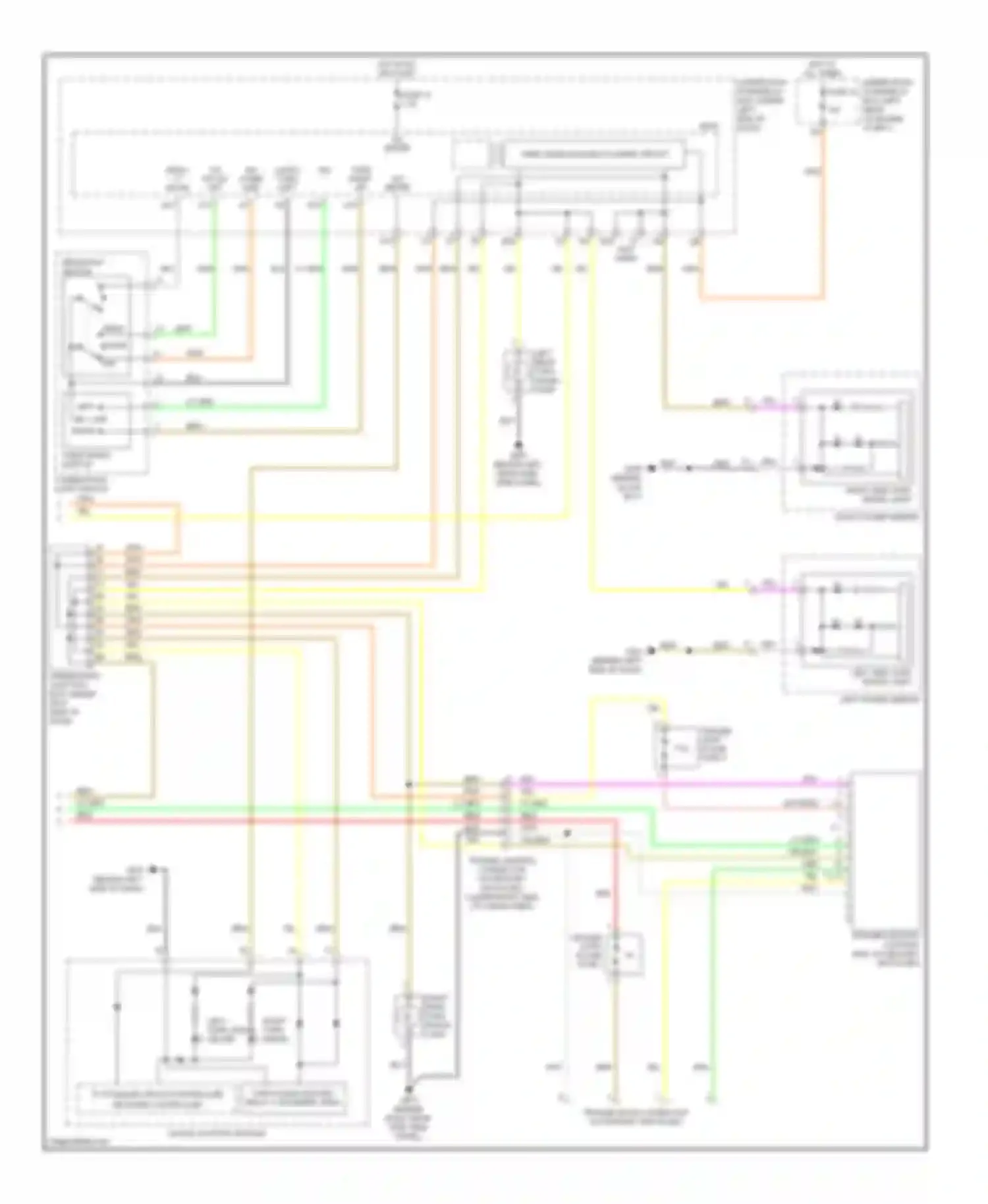 Wiring diagram wht/red for Acura RDX I (2006-2009) (3 of 9)
