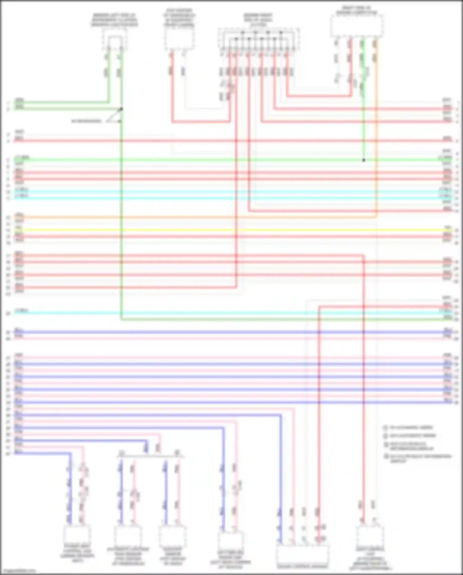 RDX Acura II facelift (2015-2018): Computer data lines circuit (2 of 4)