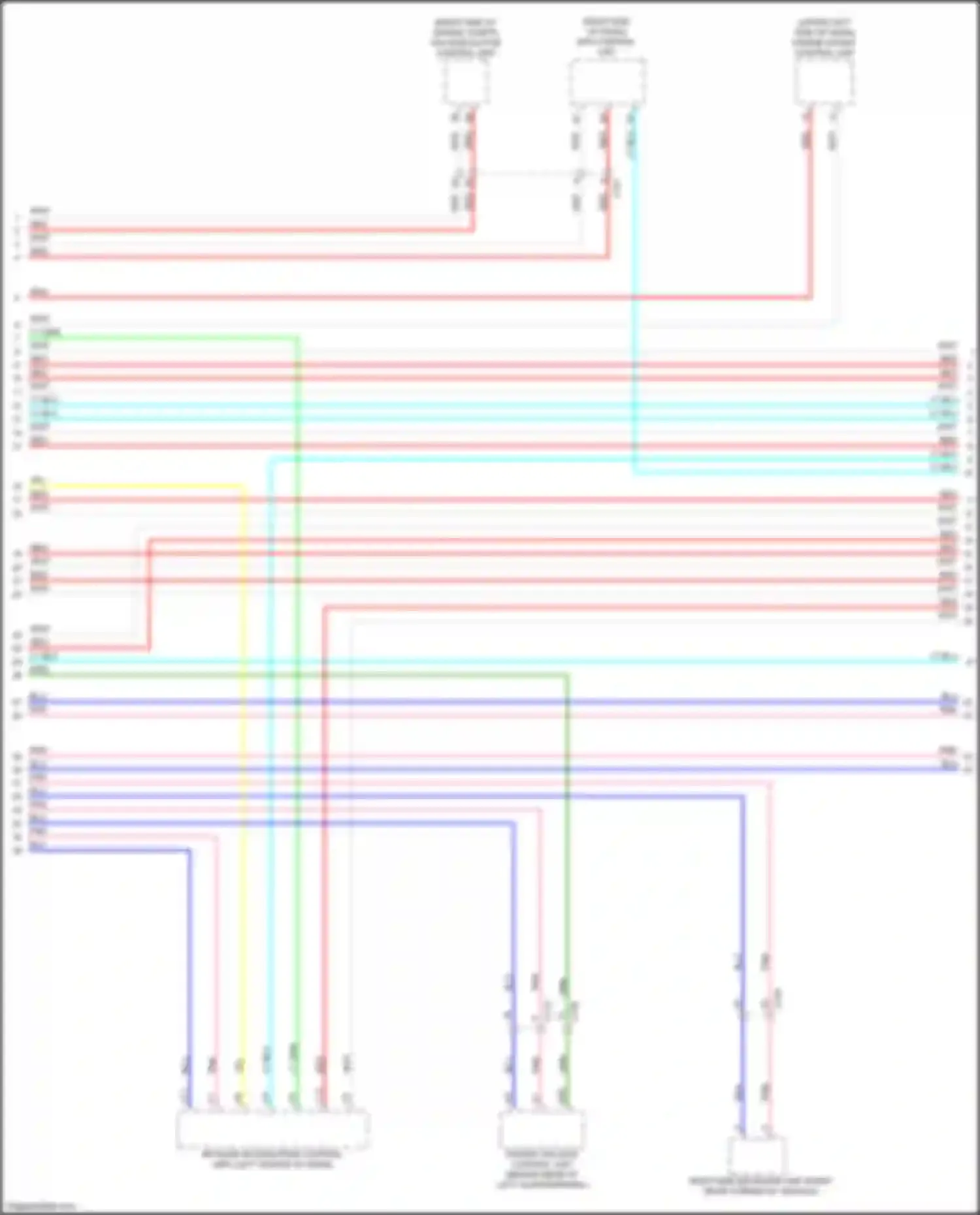 RDX Acura II facelift (2015-2018): Computer data lines circuit (3 of 4)