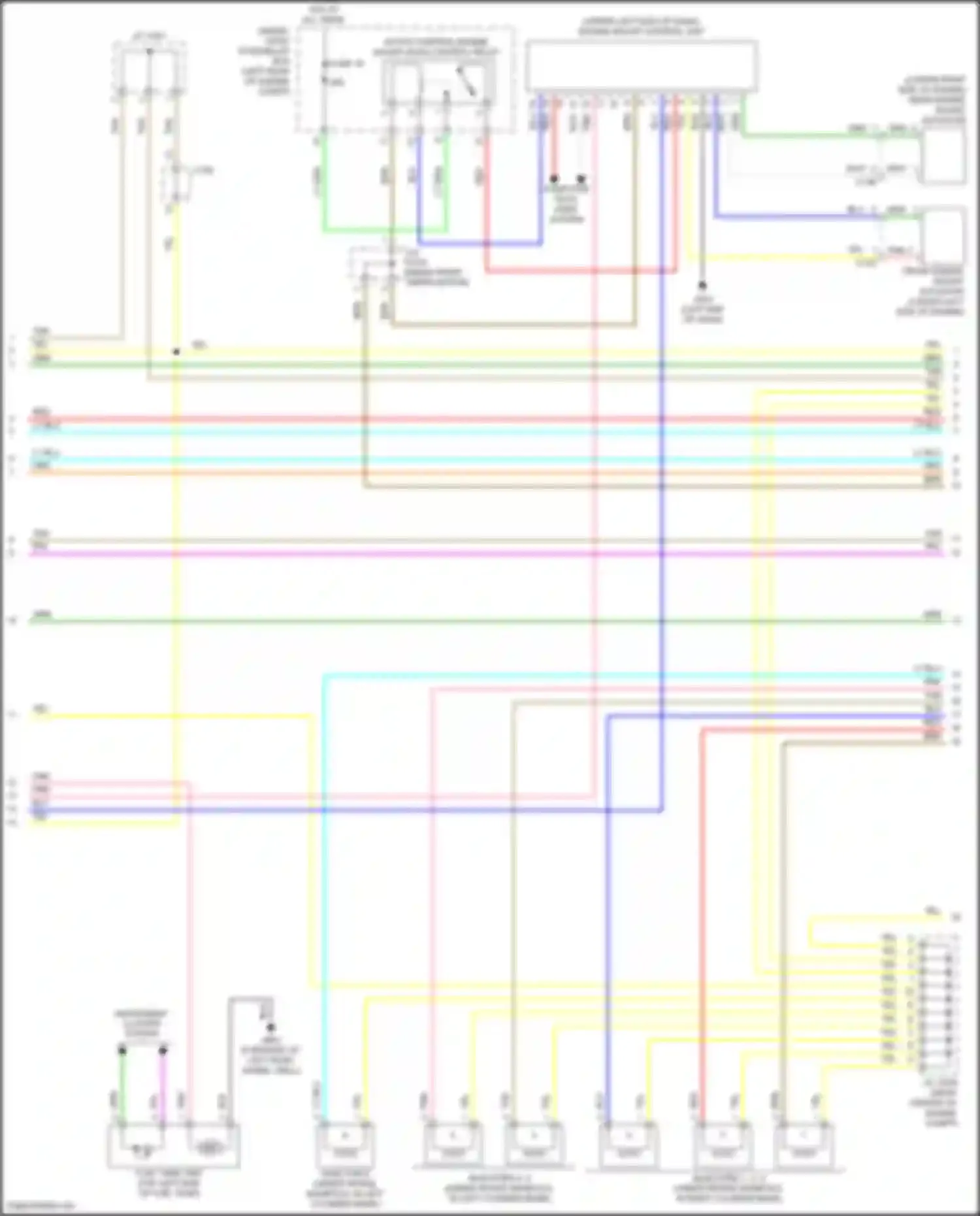 RDX Acura II facelift (2015-2018): Wiring diagram engine performance 3.5l (3 of 9)