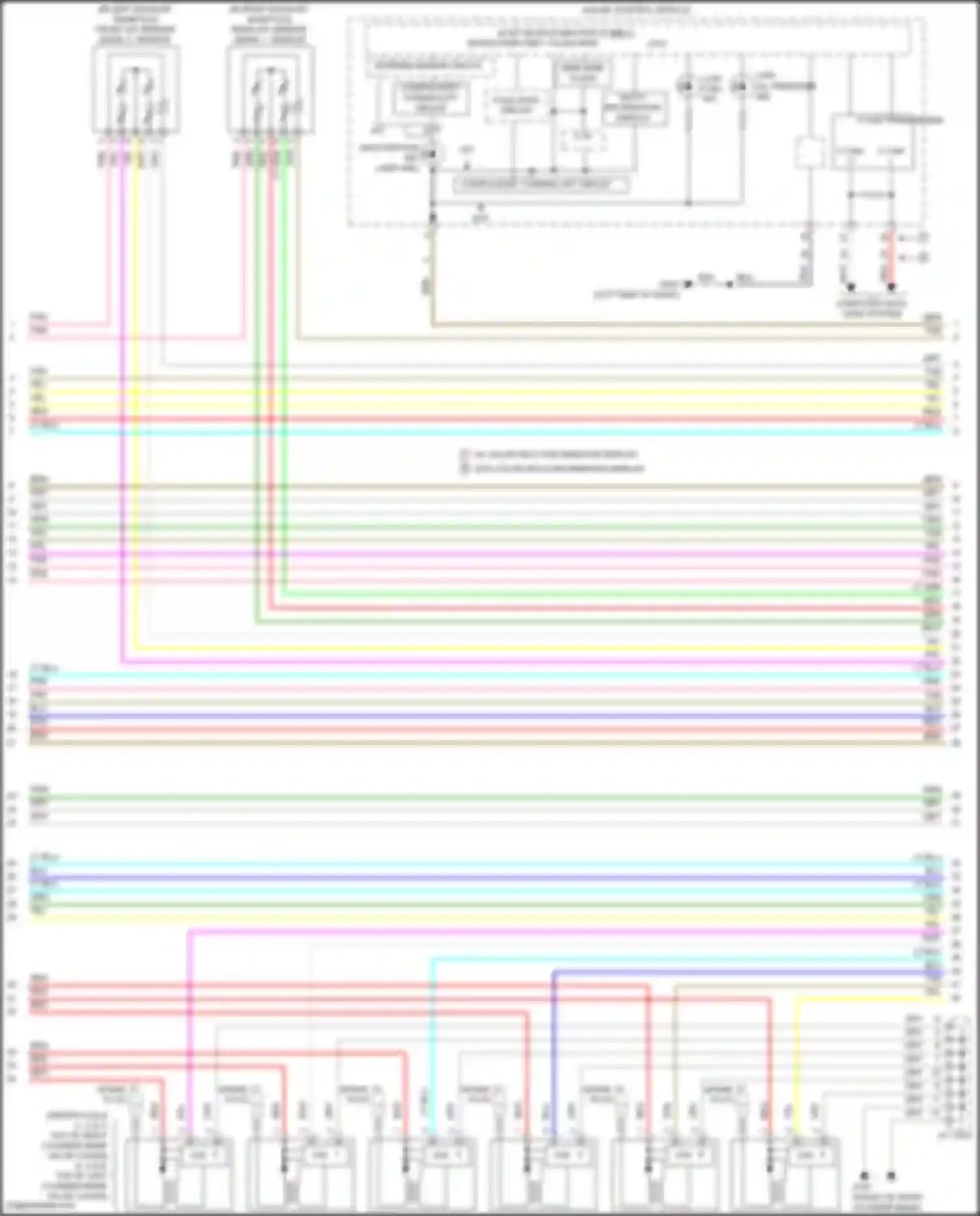 RDX Acura II facelift (2015-2018): Wiring diagram engine performance 3.5l (5 of 9)