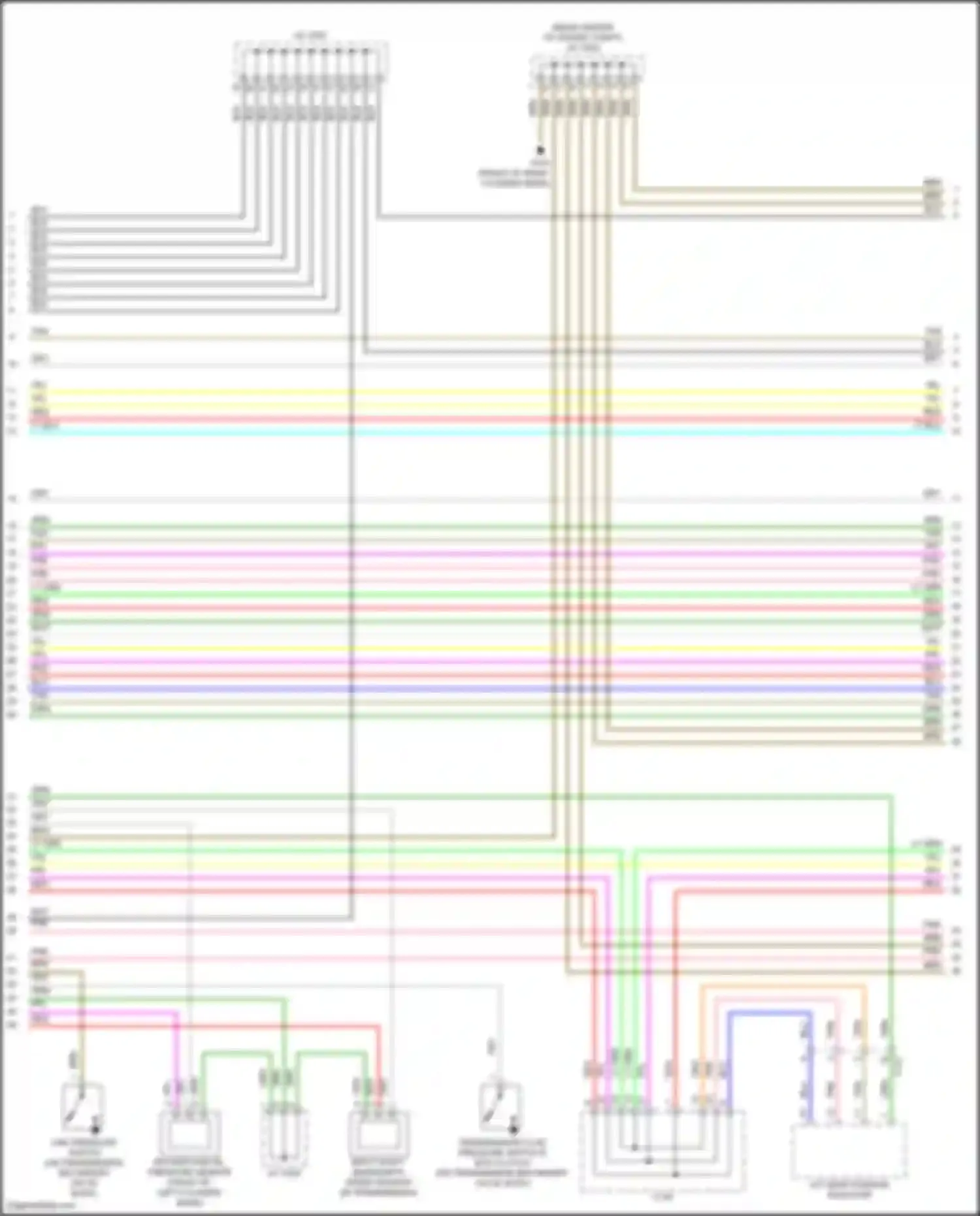 RDX Acura II facelift (2015-2018): Wiring diagram engine performance 3.5l (7 of 9)