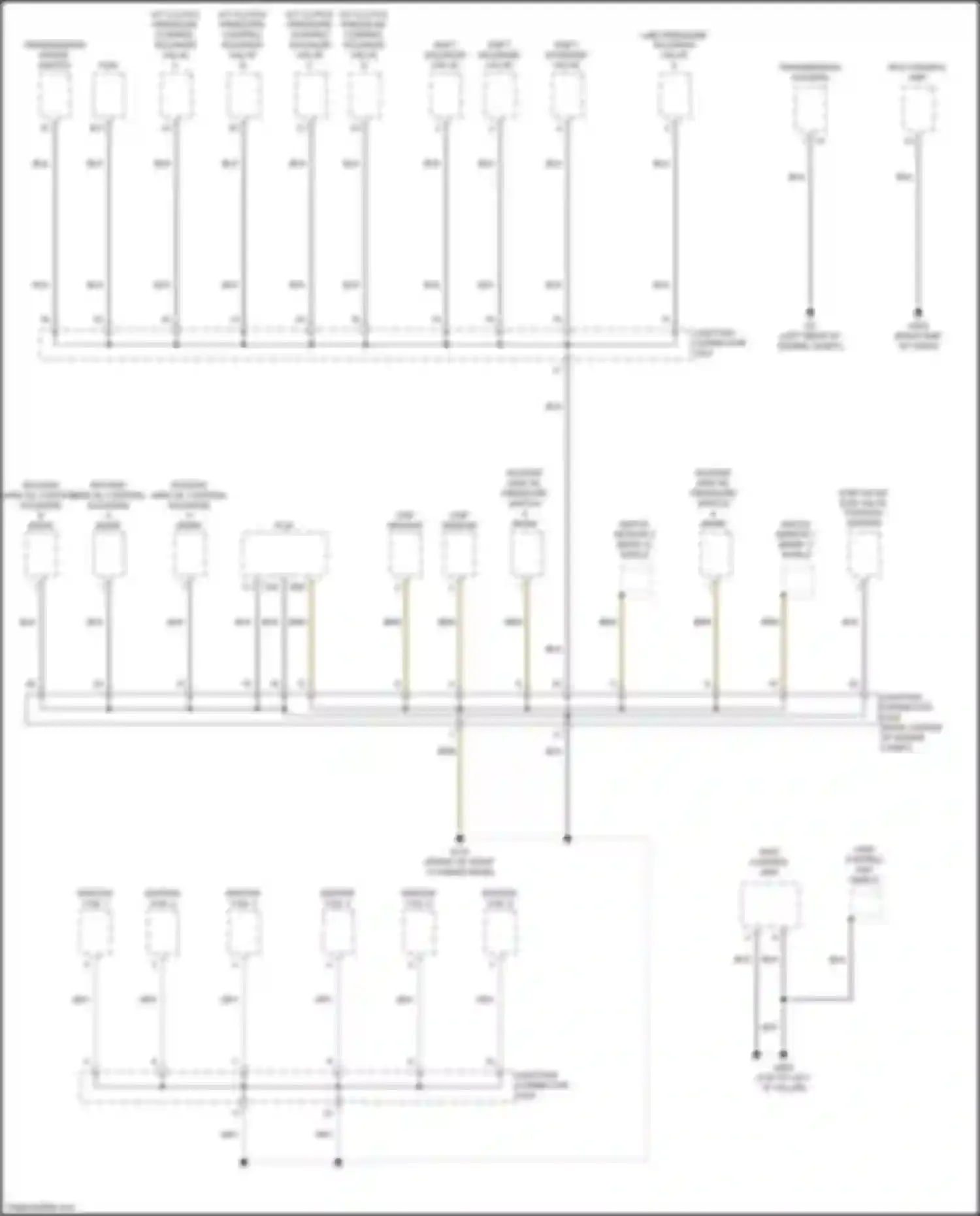RDX Acura II facelift (2015-2018): Ground distribution circuit (2 of 5)