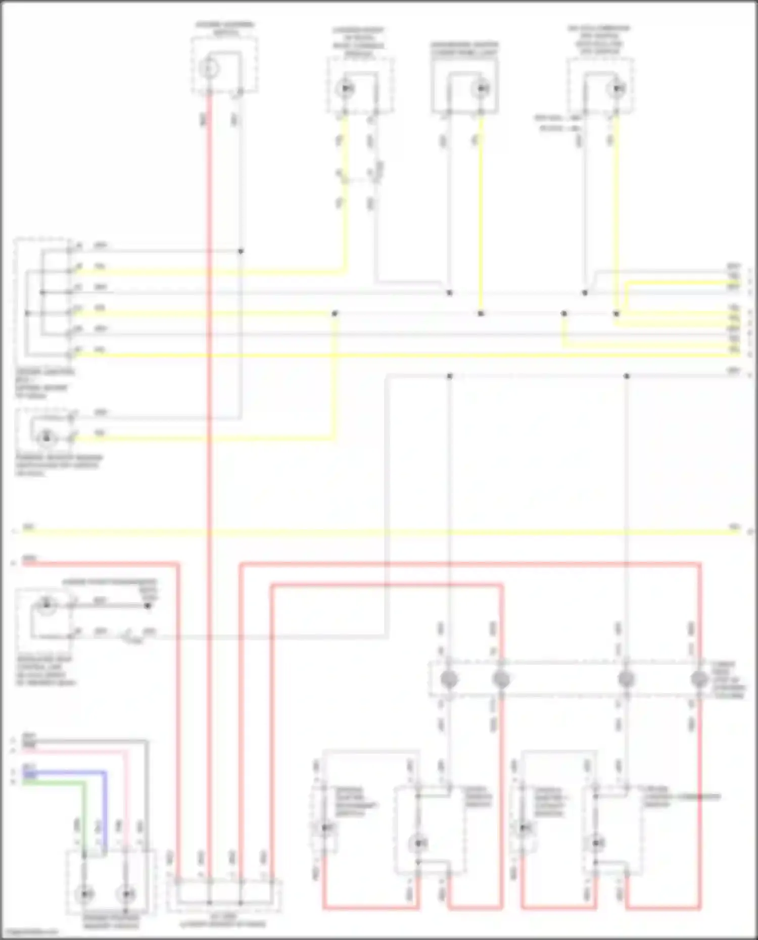 RDX Acura II facelift (2015-2018): Instrument illumination circuit (2 of 3)