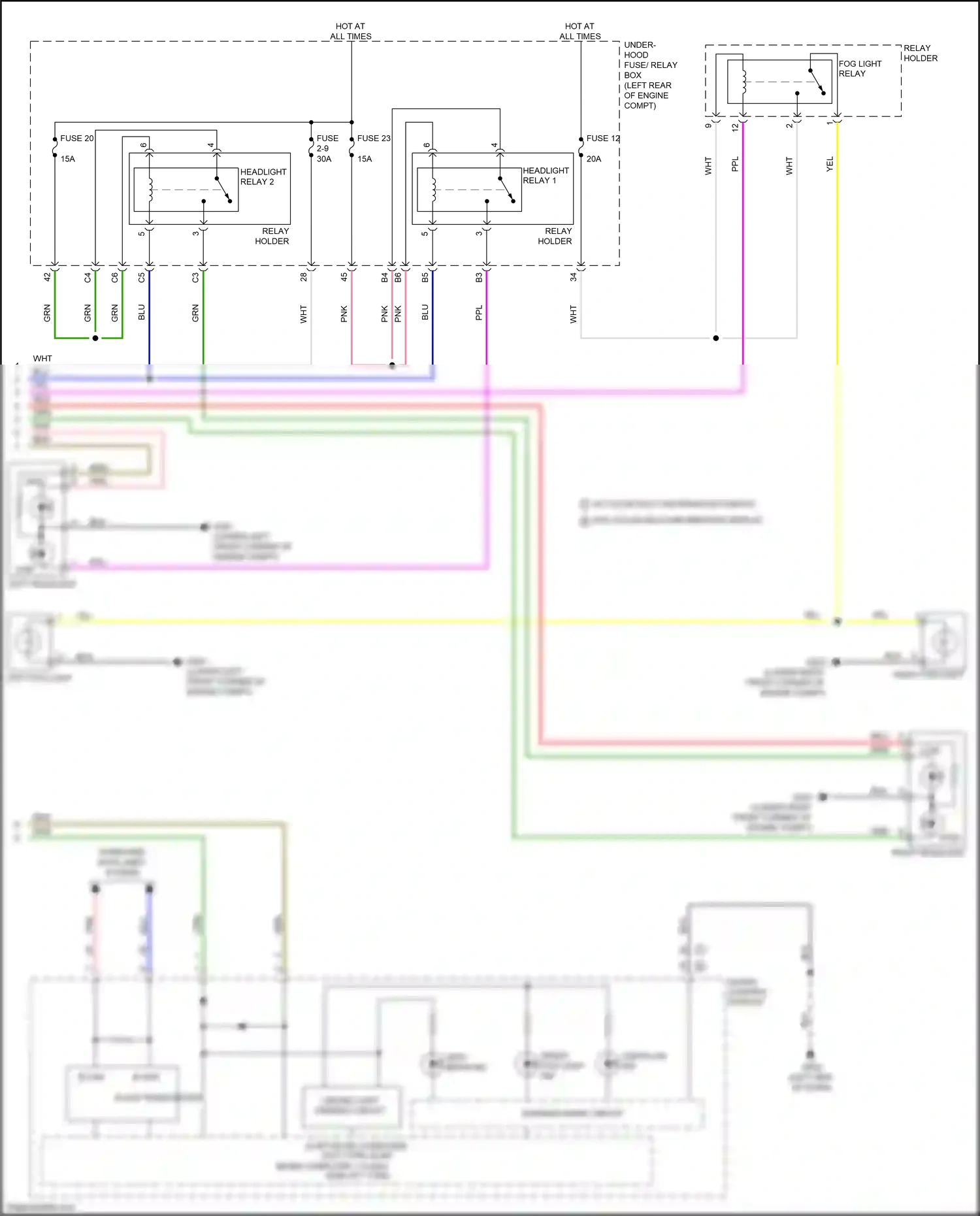 Acura RDX II facelift (2015-2018) computer data lines system wiring diagram  (47 of 64)