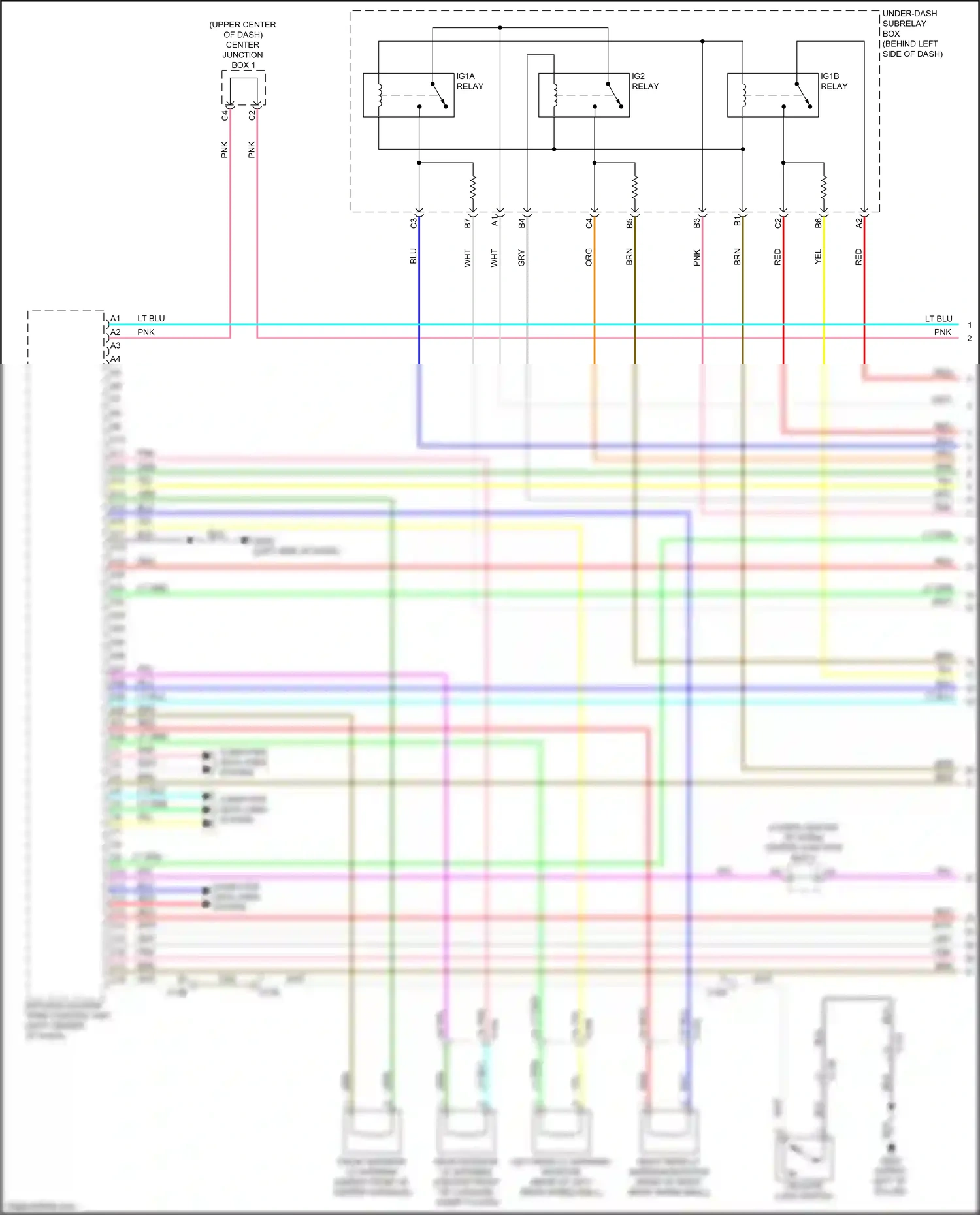 Acura RDX II facelift (2015-2018) computer data lines system wiring diagram  (1 of 64)