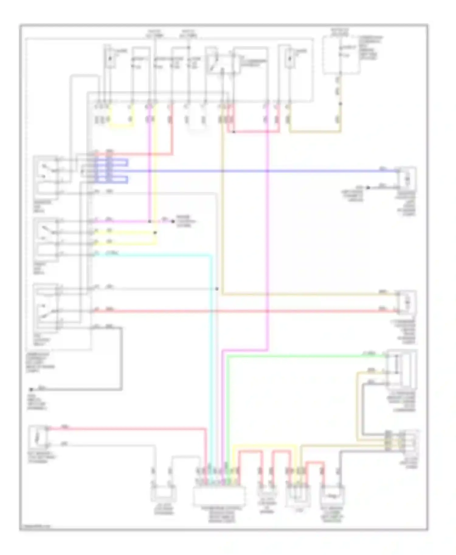RDX Acura II (2013-2015): Cooling fan circuit