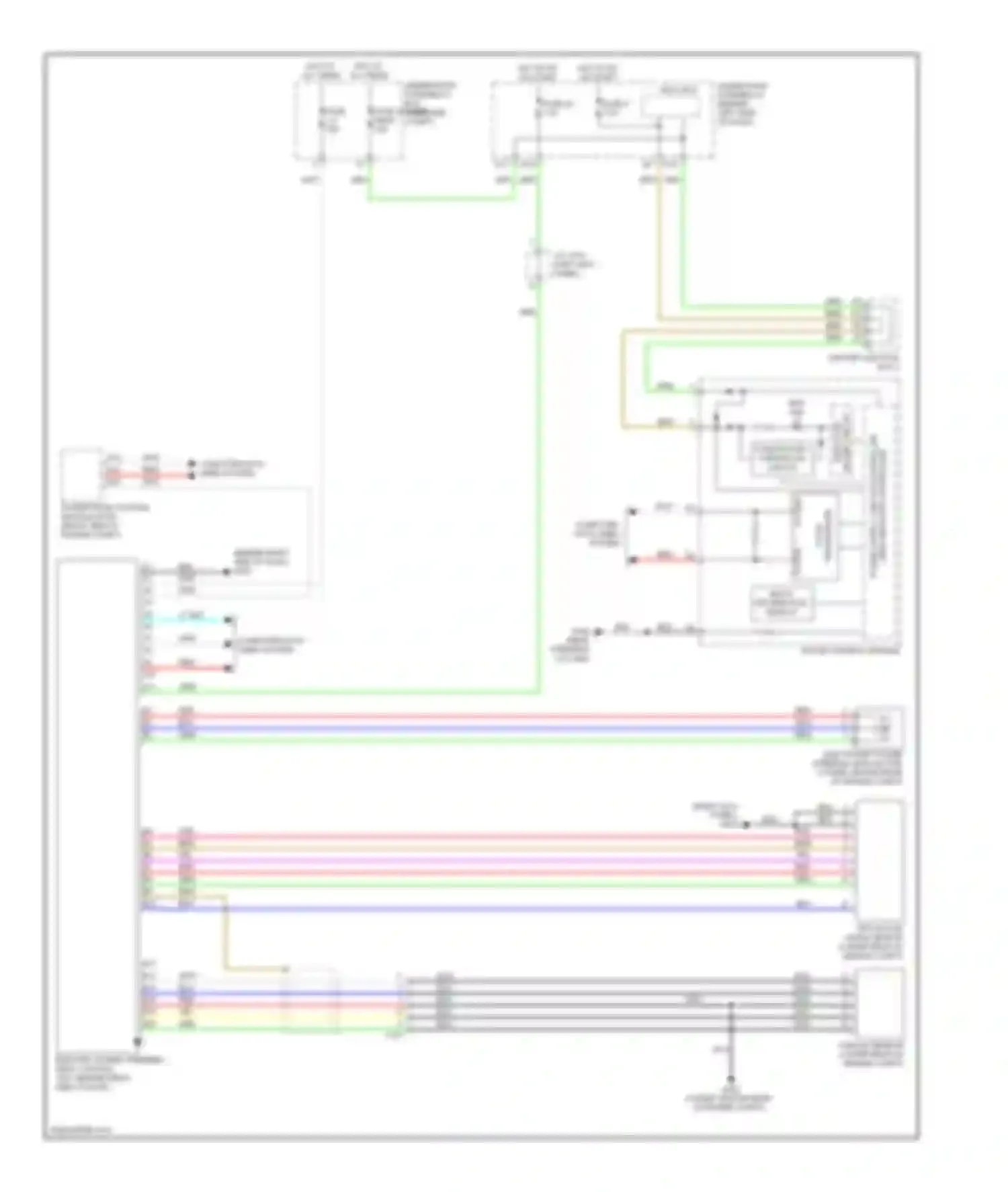 RDX Acura II (2013-2015): Electronic power steering circuit