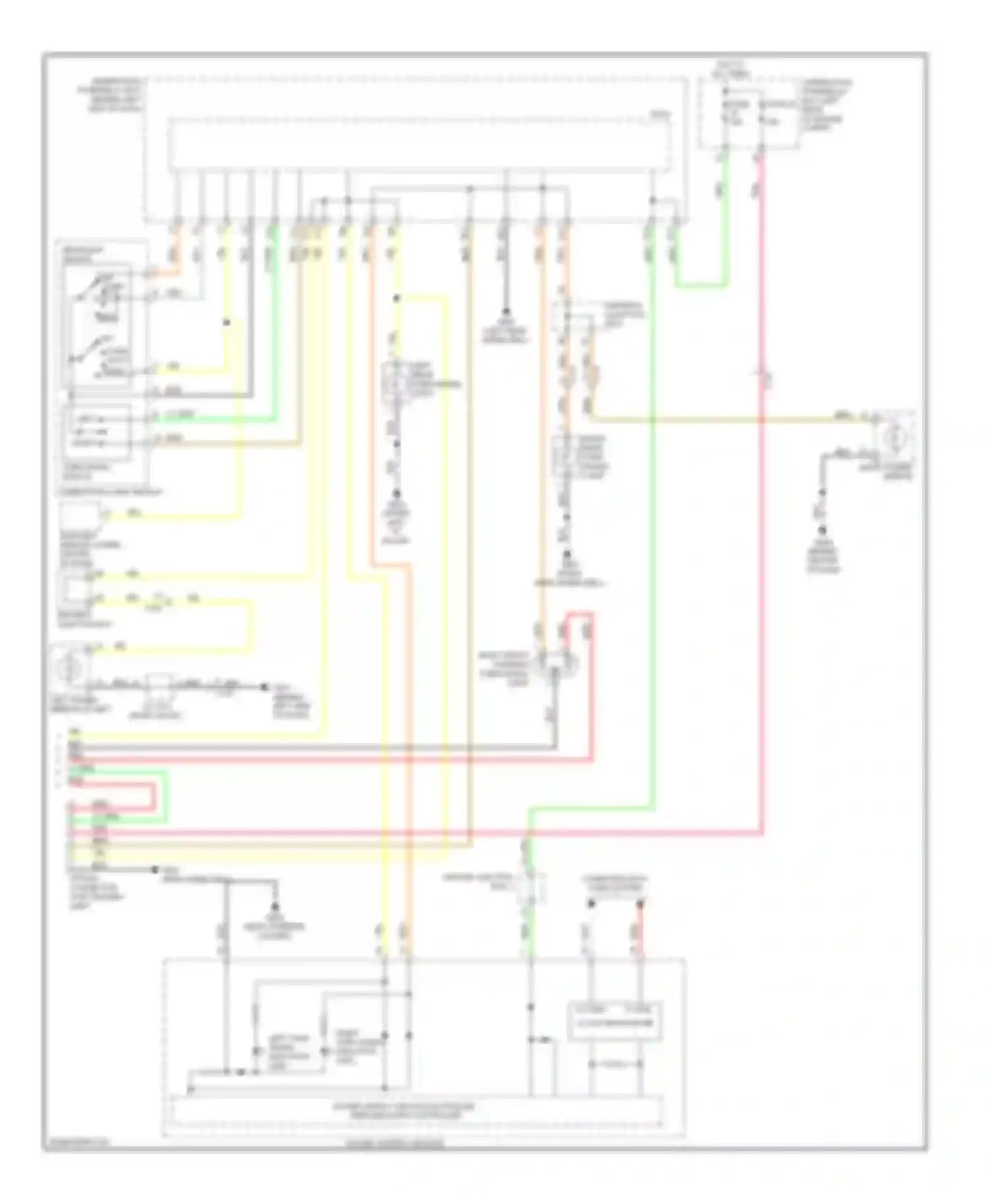 RDX Acura II (2013-2015): Exterior lamps circuit (2 of 2)