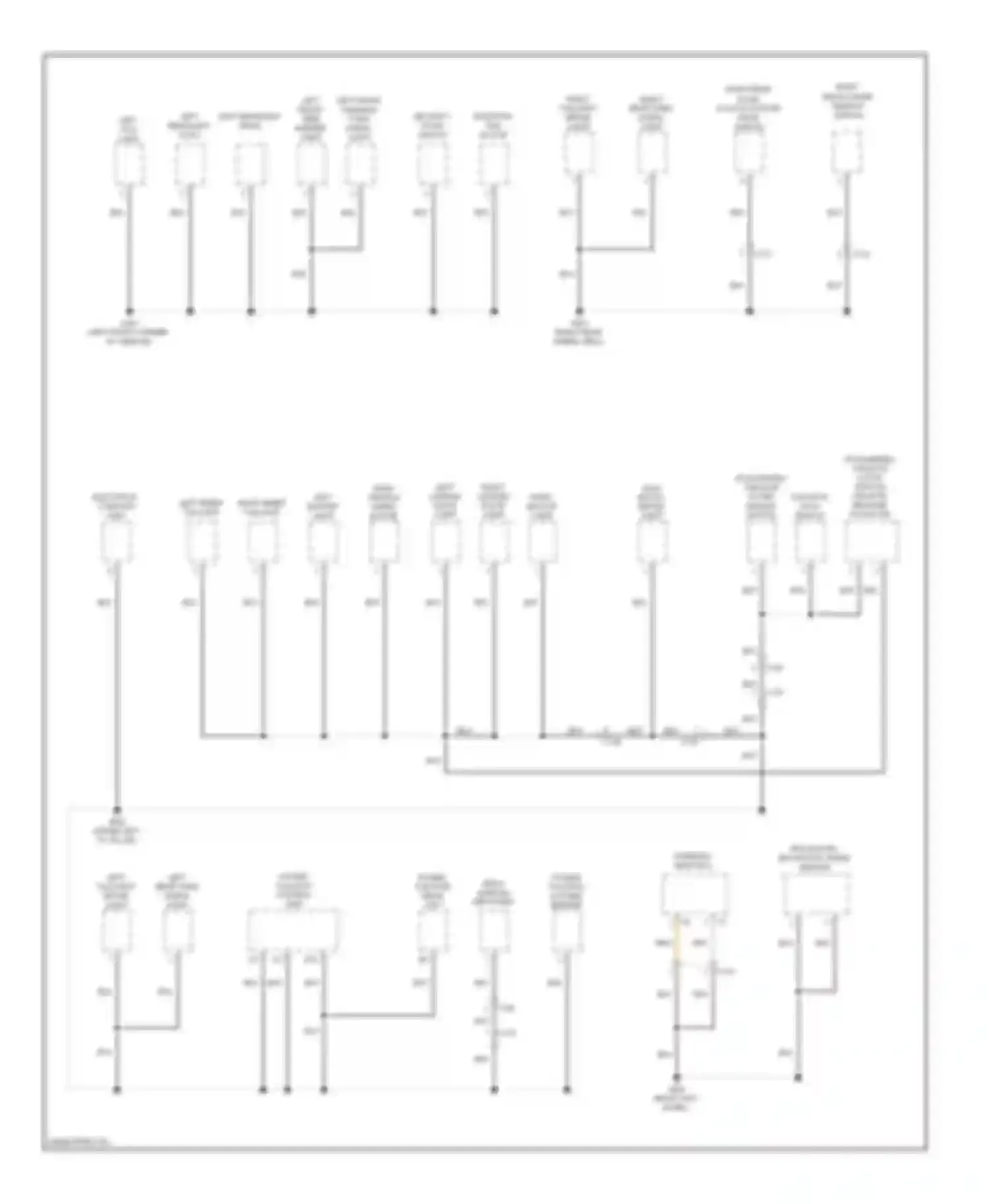 RDX Acura II (2013-2015): Ground distribution circuit (3 of 5)