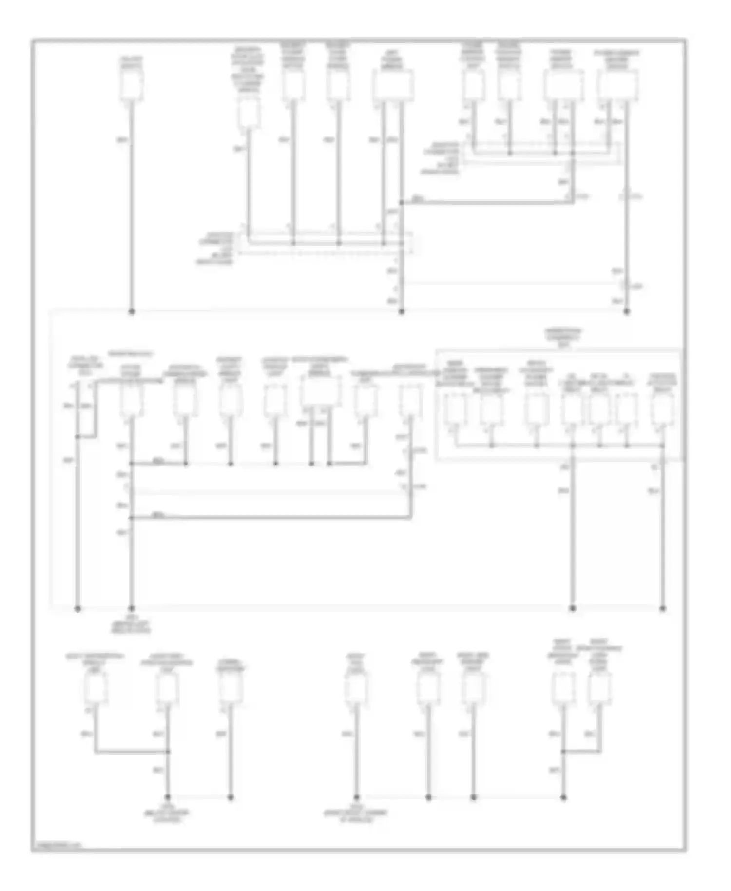 RDX Acura II (2013-2015): Ground distribution circuit (4 of 5)