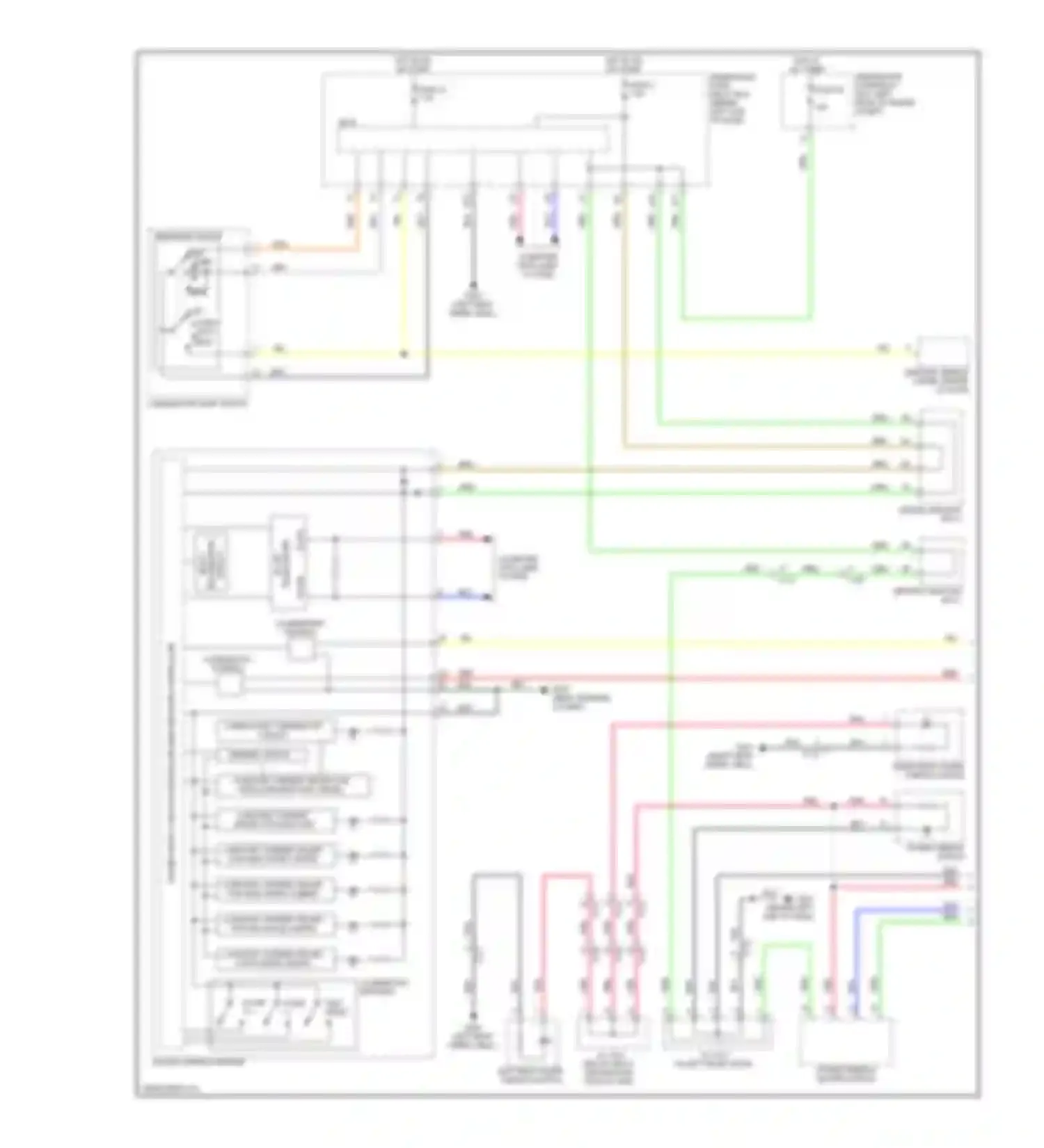 RDX Acura II (2013-2015): Instrument illumination circuit (1 of 3)