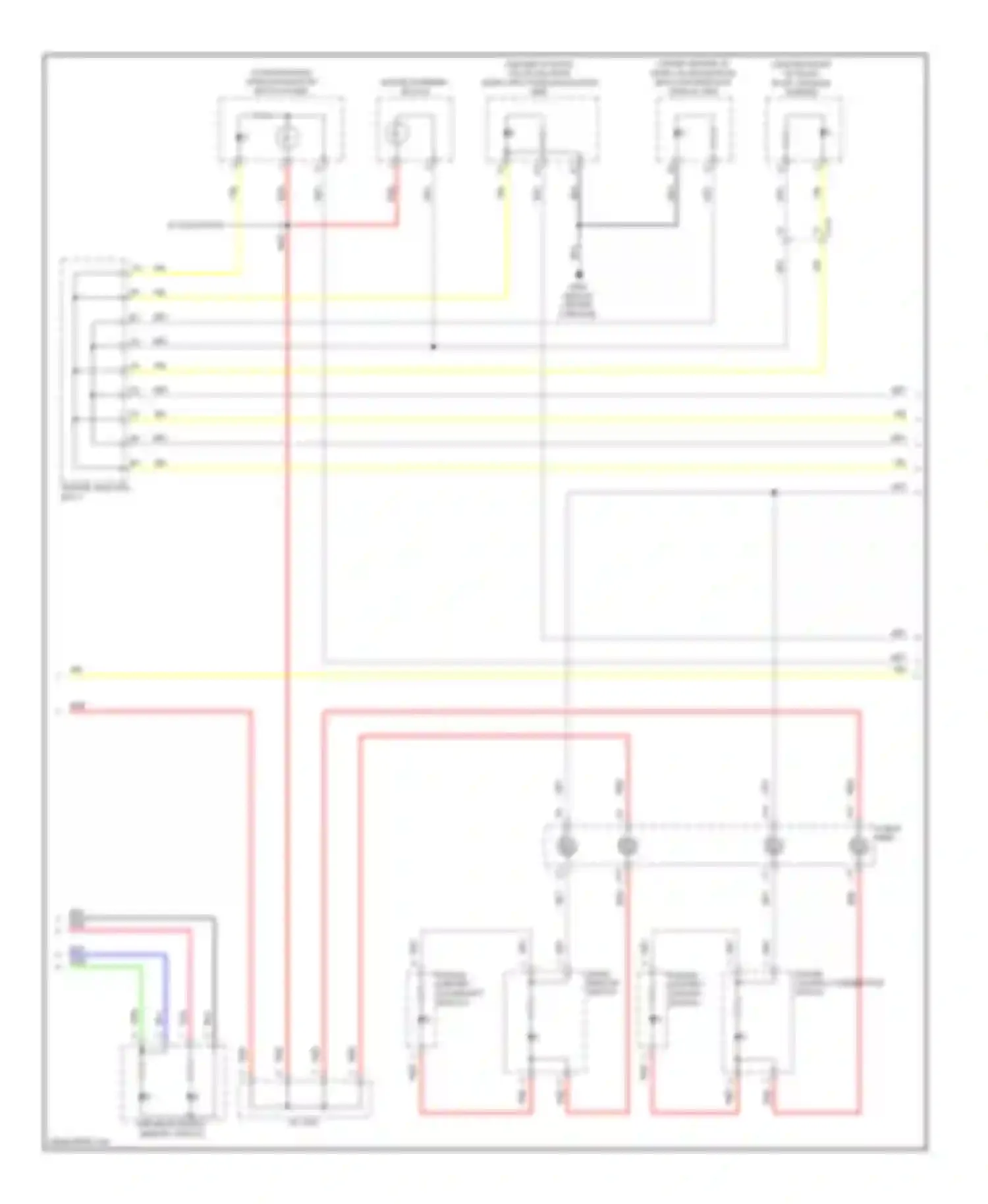 RDX Acura II (2013-2015): Instrument illumination circuit (2 of 3)