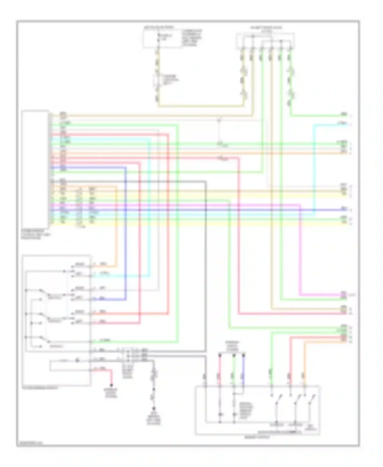 RDX Acura II (2013-2015): Memory mirrors circuit (1 of 2)