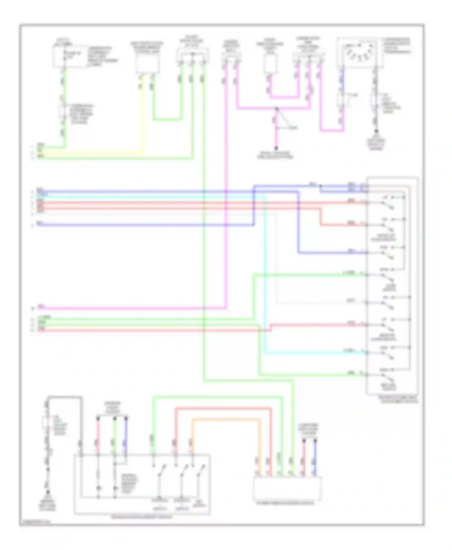 RDX Acura II (2013-2015): Memory seat circuit (2 of 2)