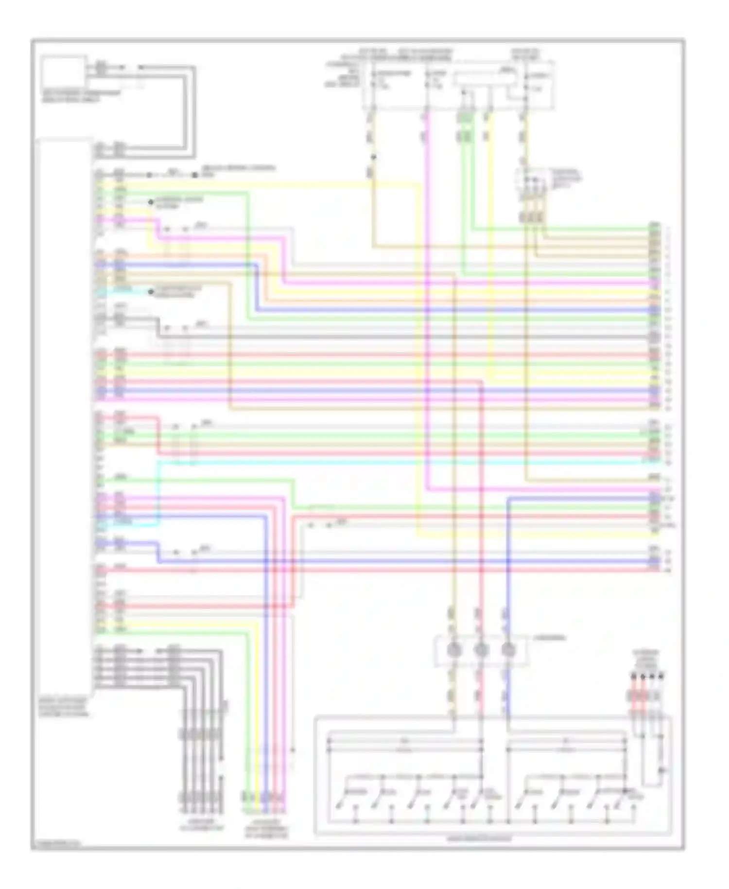RDX Acura II (2013-2015): Navigation circuit (1 of 7)
