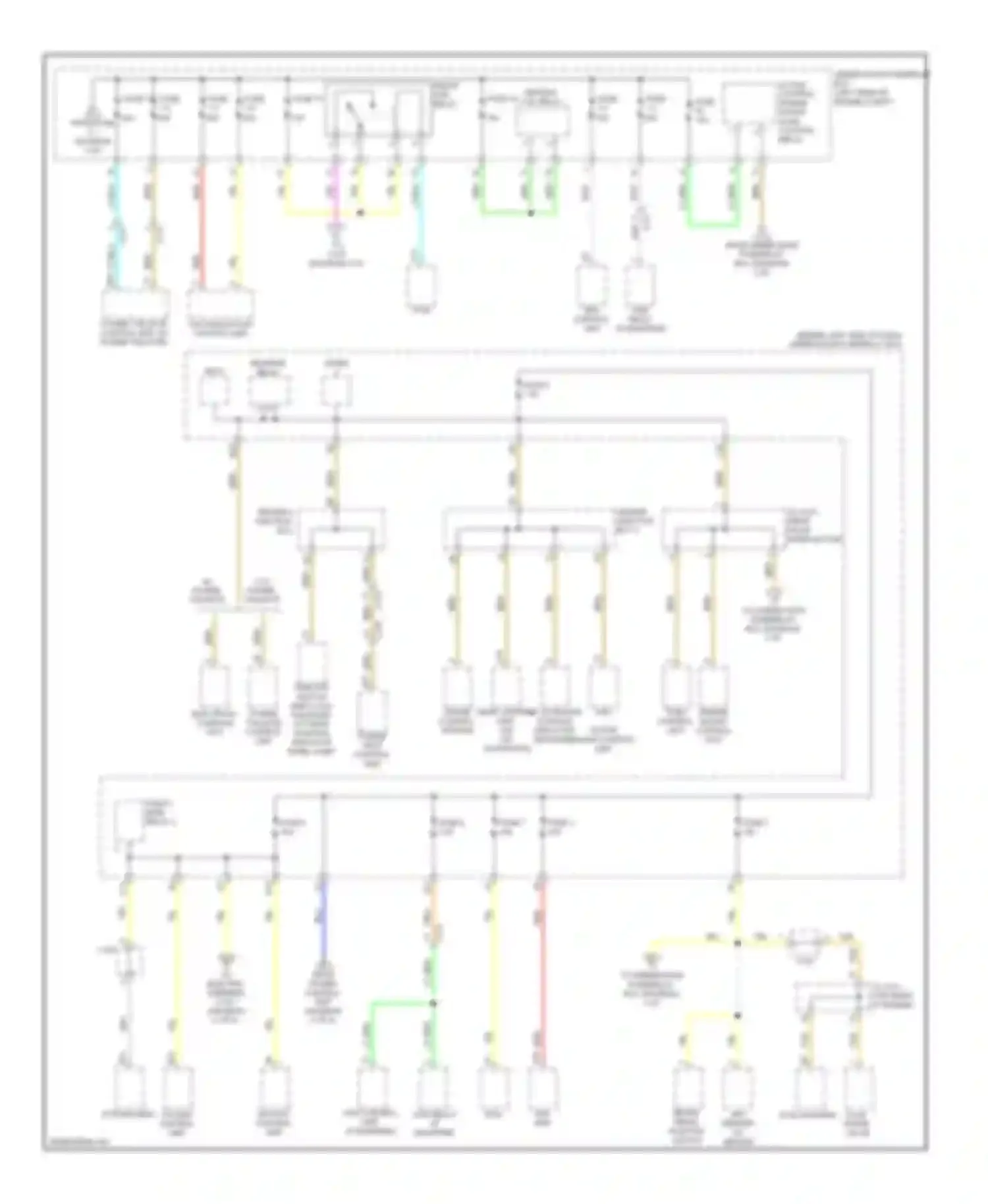 RDX Acura II (2013-2015): Power distribution circuit (2 of 6)
