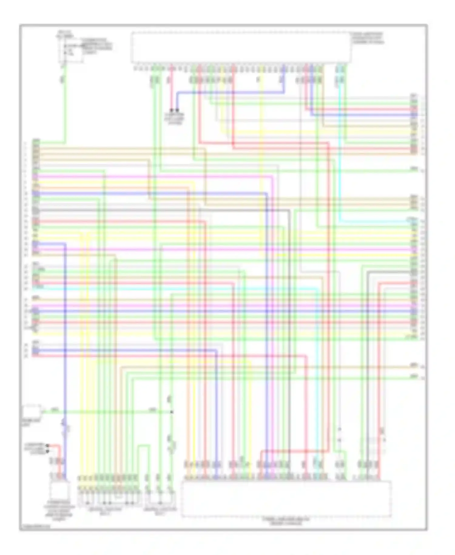 RDX Acura II (2013-2015): Radio circuit, with navigation (2 of 7)