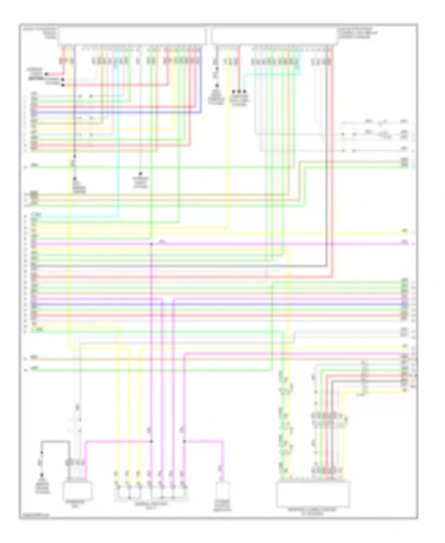 RDX Acura II (2013-2015): Radio circuit, with navigation (3 of 7)