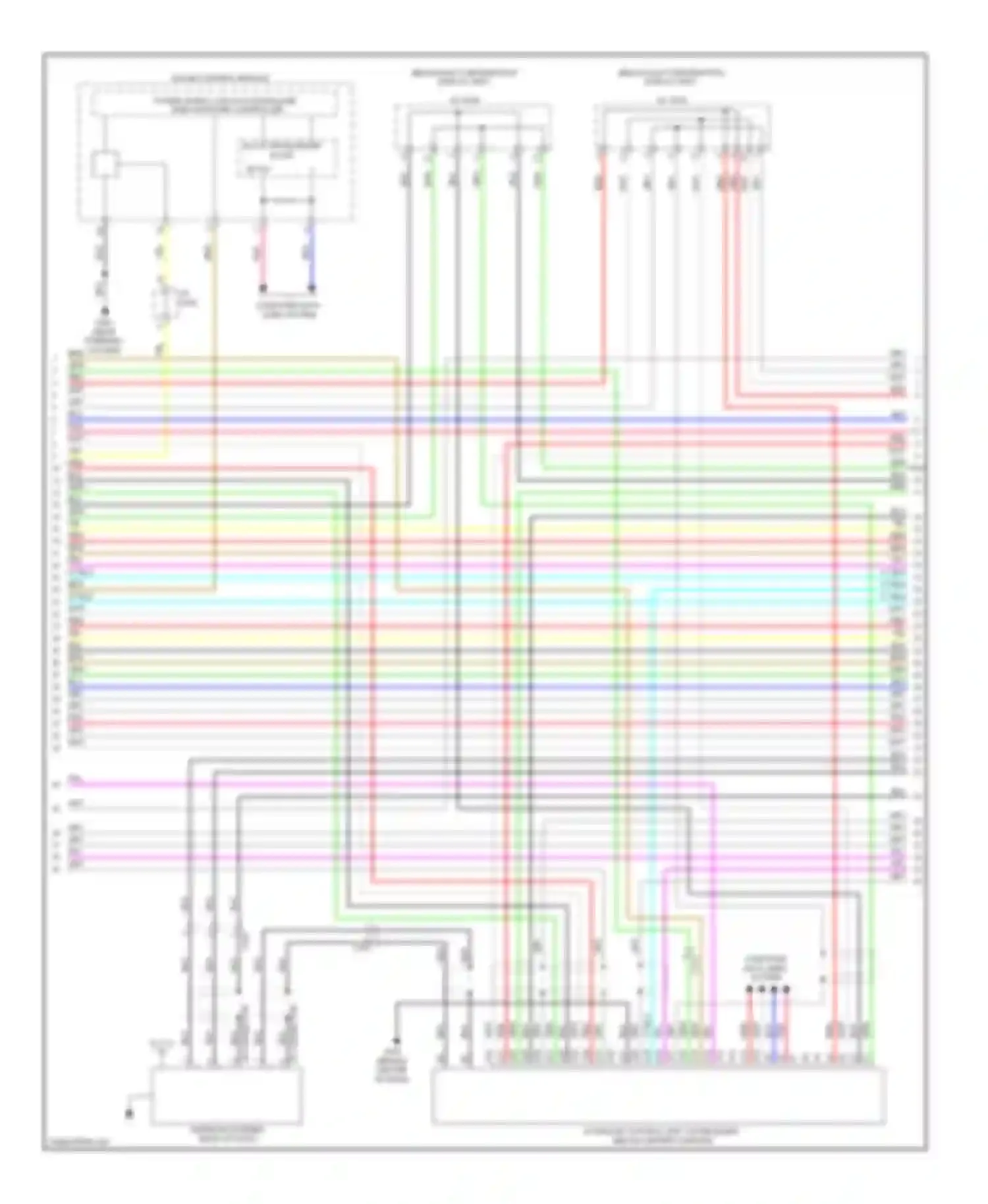 RDX Acura II (2013-2015): Radio circuit, with navigation (5 of 7)