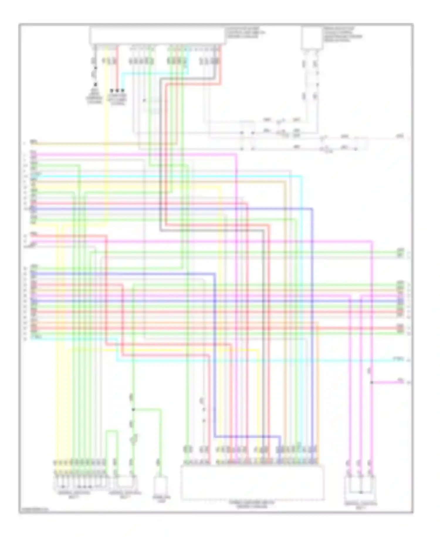RDX Acura II (2013-2015): Radio circuit, without navigation (2 of 5)