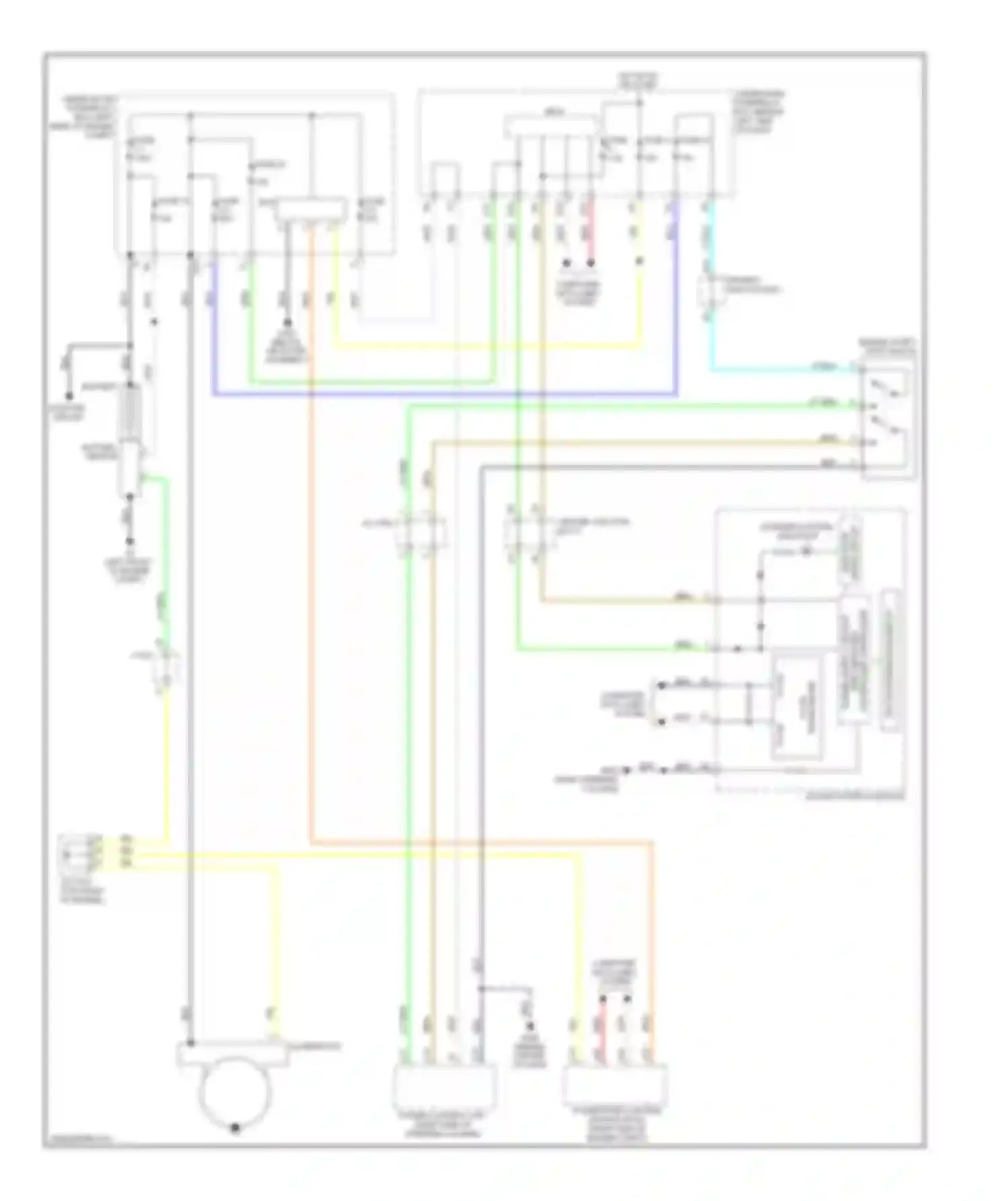 RDX Acura II (2013-2015): Charging circuit