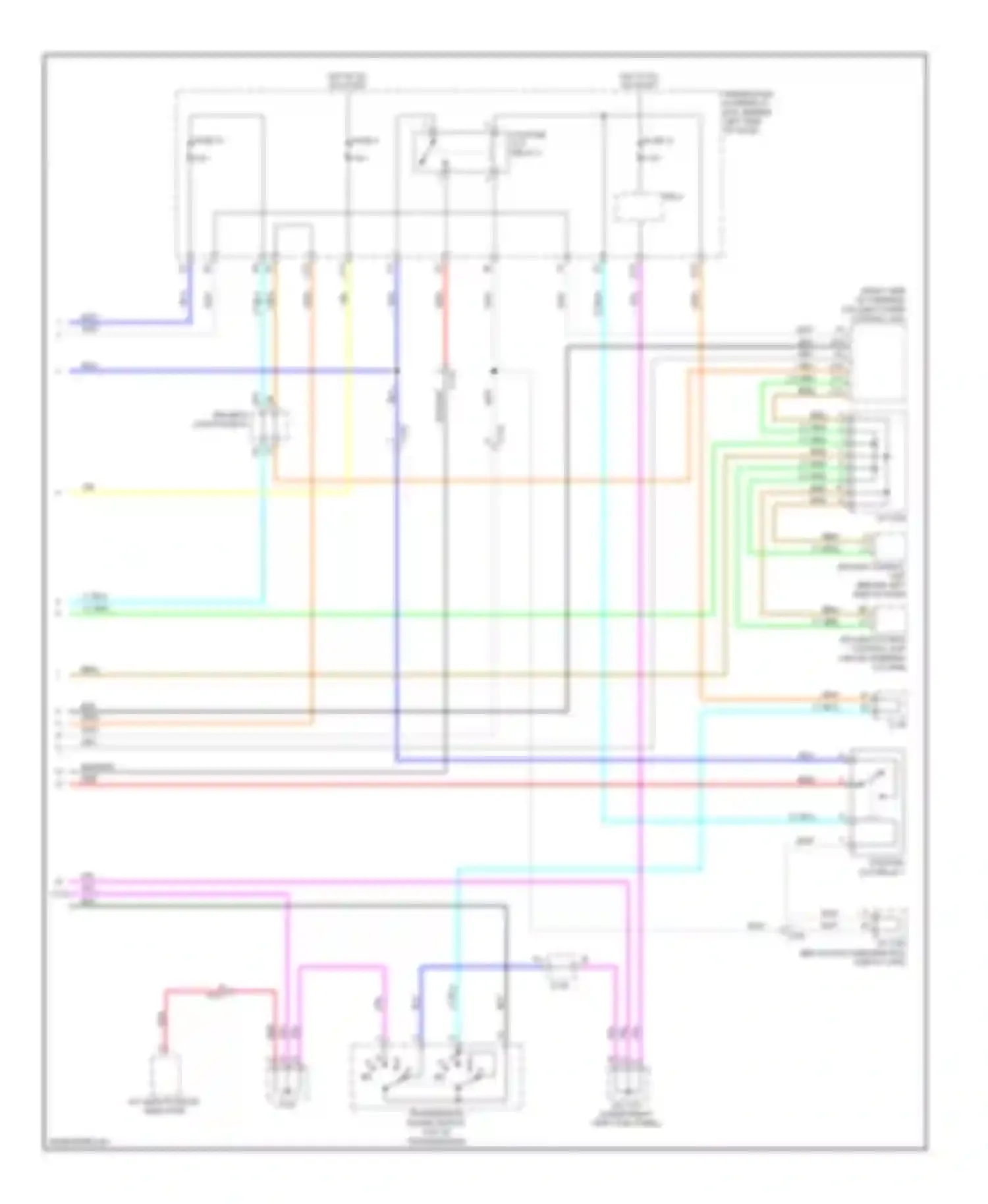 RDX Acura II (2013-2015): Starting circuit (2 of 2)