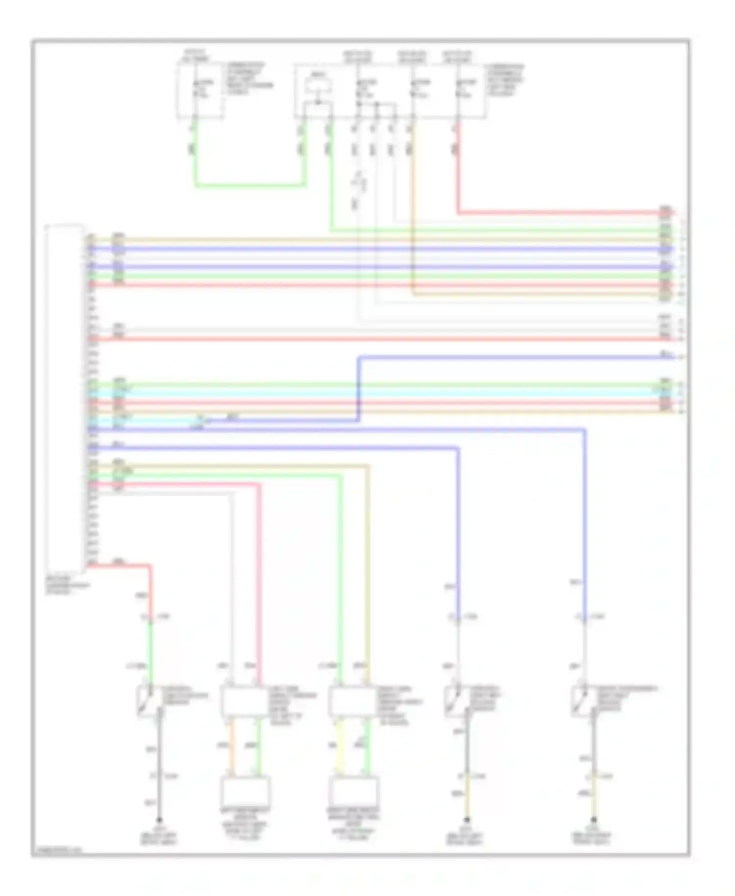 RDX Acura II (2013-2015): Supplemental restraints circuit (1 of 4)