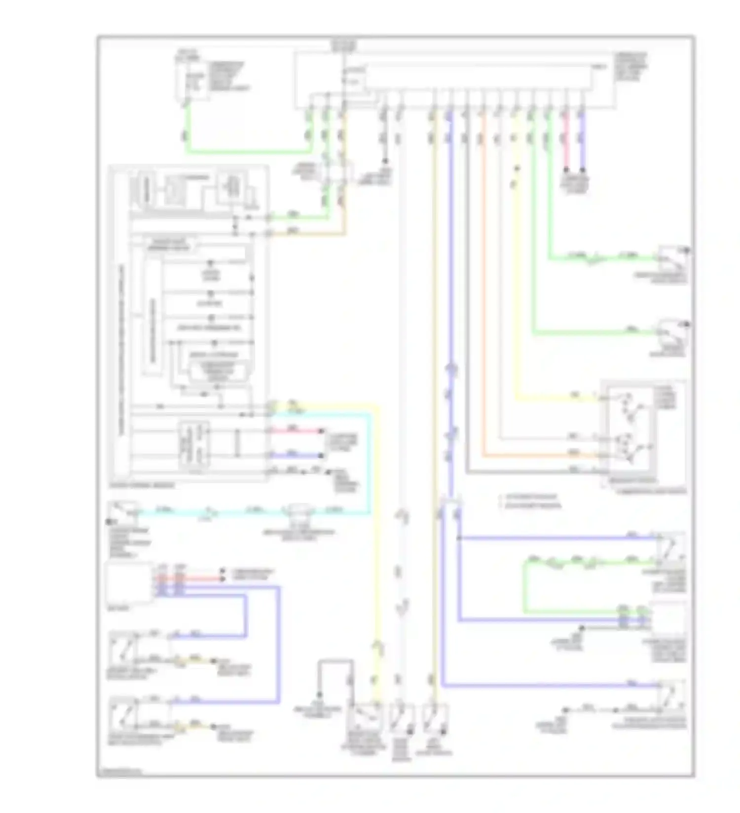 RDX Acura II (2013-2015): Chime circuit