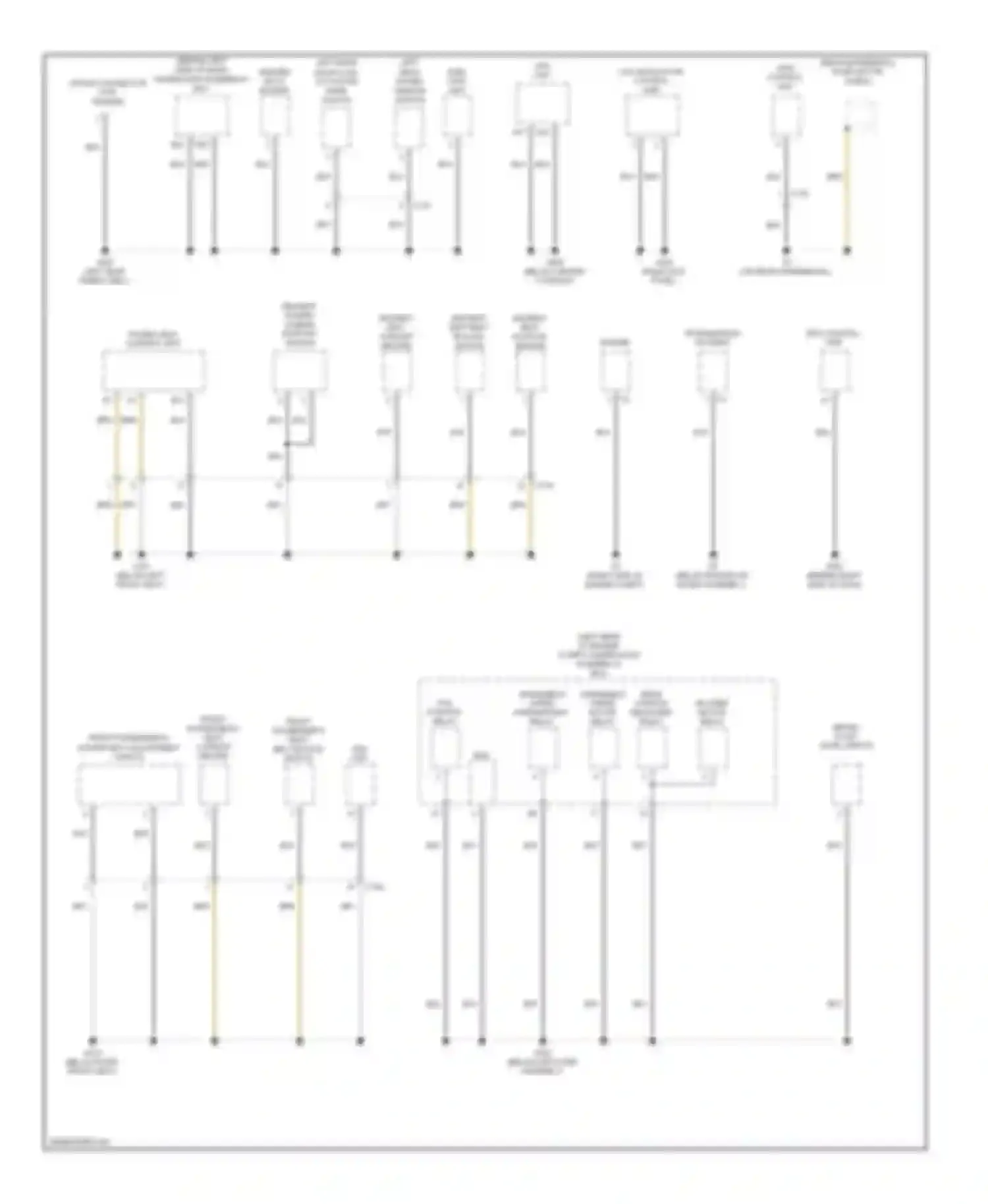Wiring diagram awd control unit for Acura RDX II (2013-2015) (2 of 2)