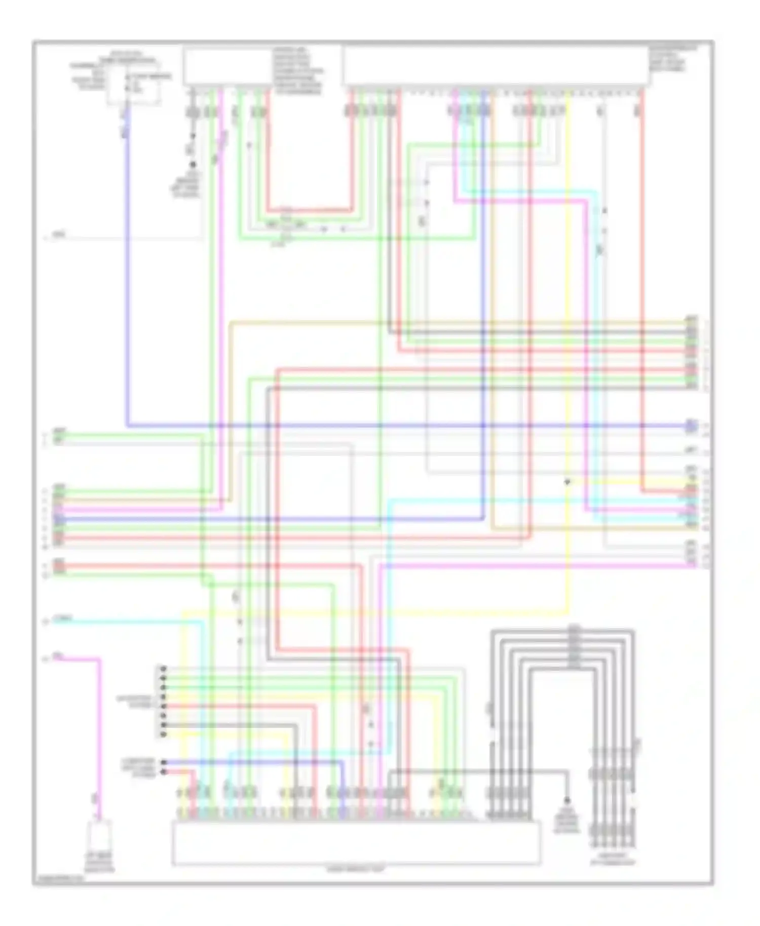 Wiring diagram (behind center for Acura RDX II (2013-2015) (4 of 4)