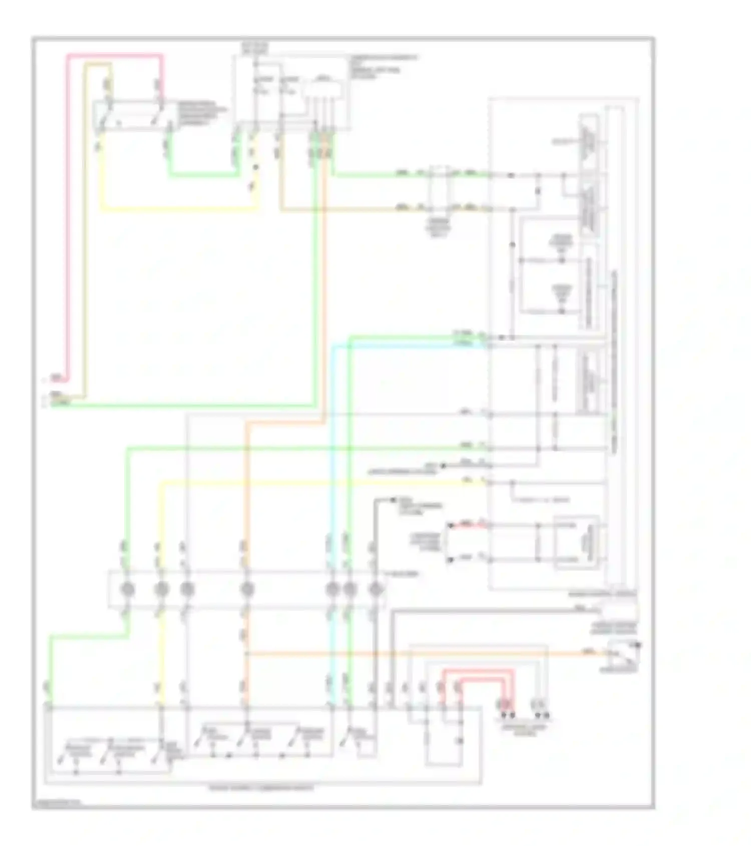 Wiring diagram cancel resume switch switch for Acura RDX II (2013-2015) (1 of 1)