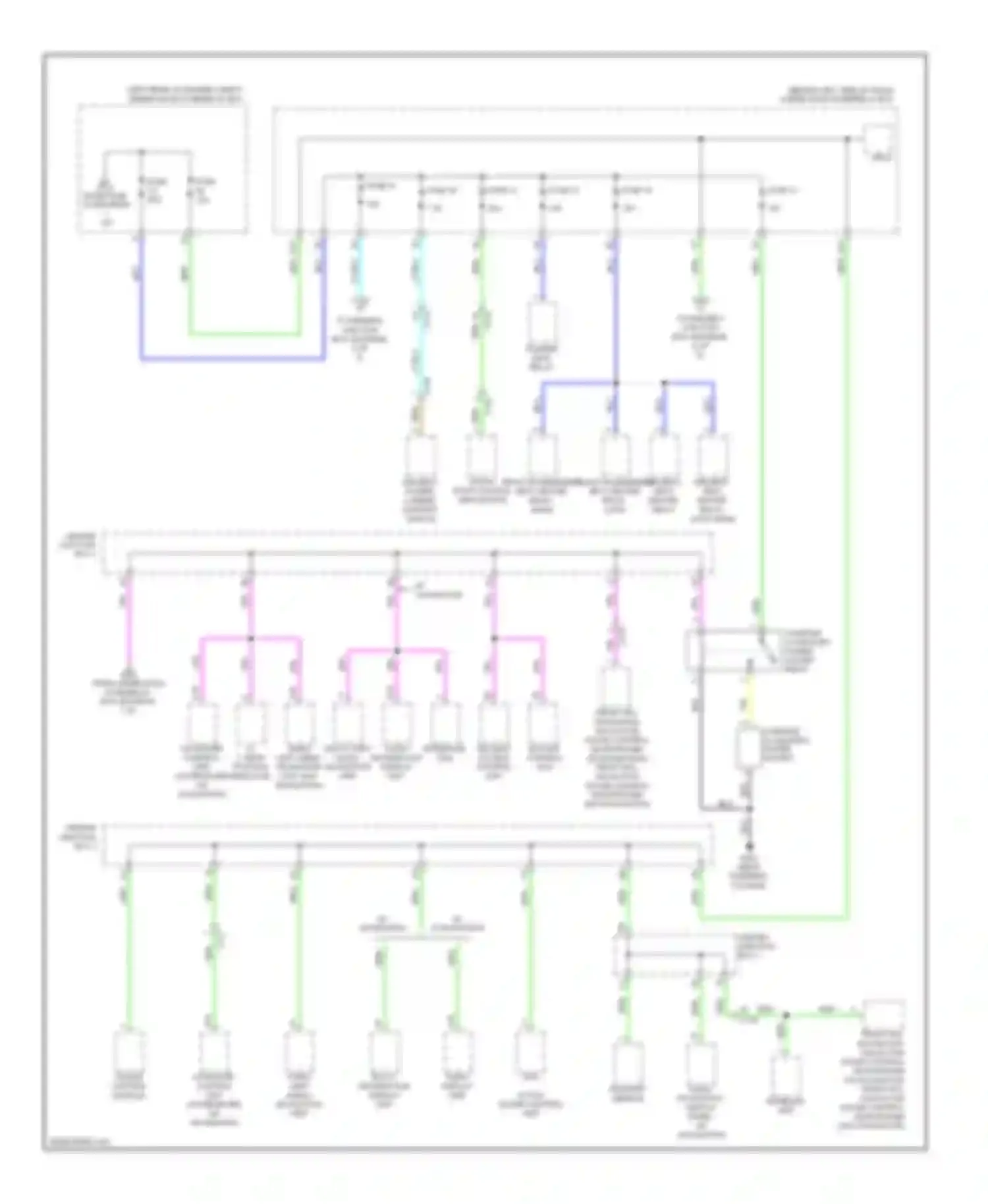 Wiring diagram fuse 14 for Acura RDX II (2013-2015) (2 of 2)