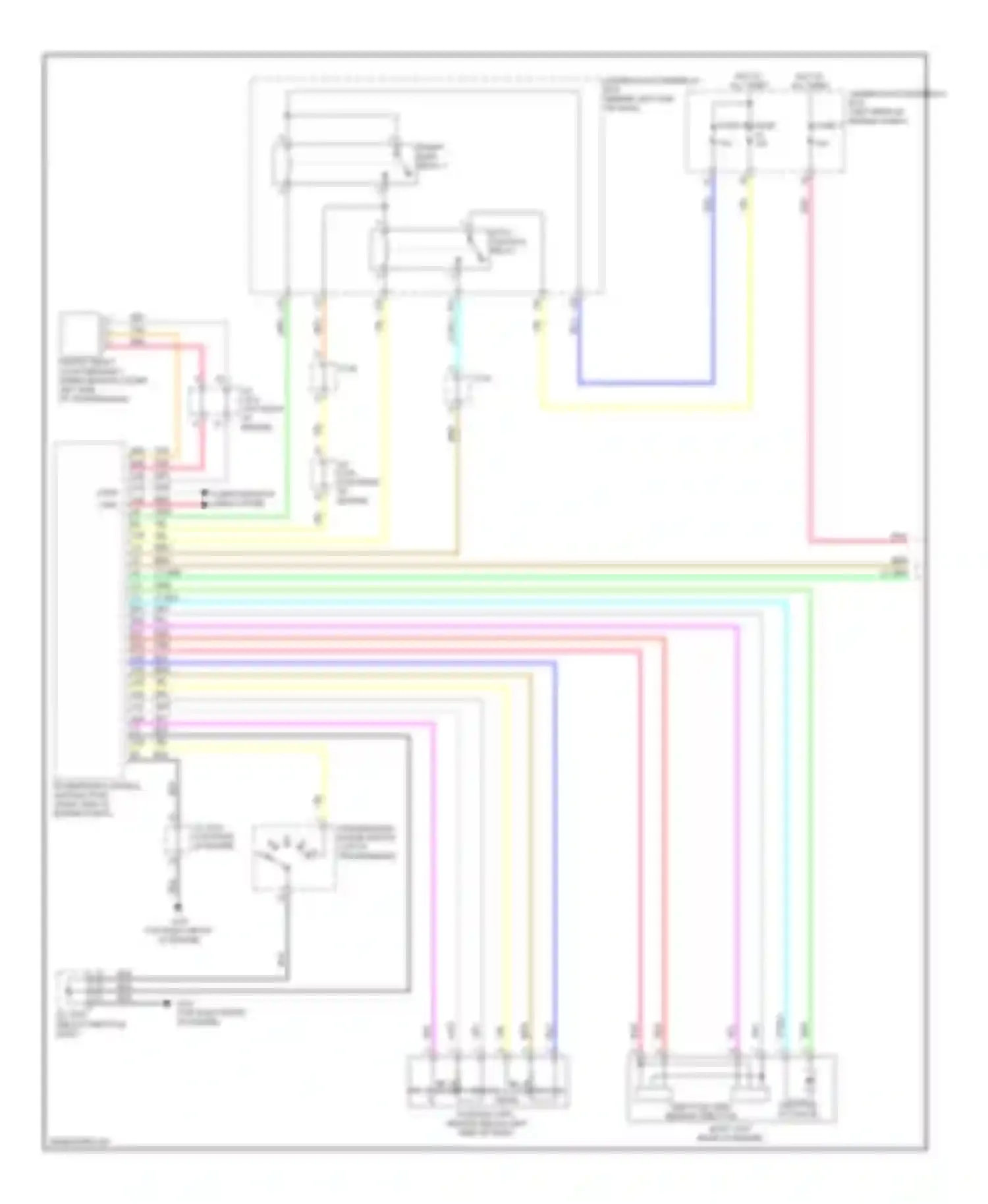 Wiring diagram fuse 22 fuse 25 for Acura RDX II (2013-2015) (1 of 1)