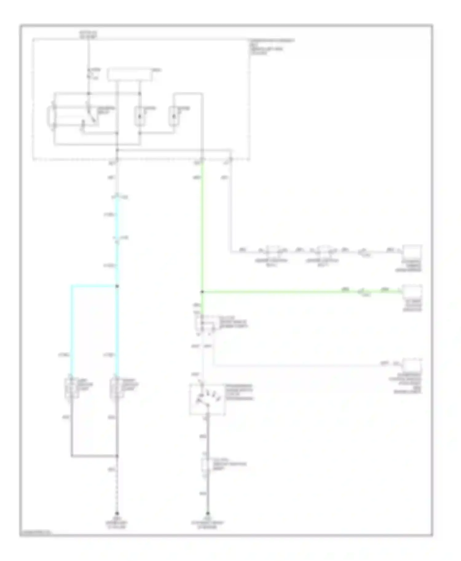 Wiring diagram inside mirror for Acura RDX II (2013-2015) (1 of 1)