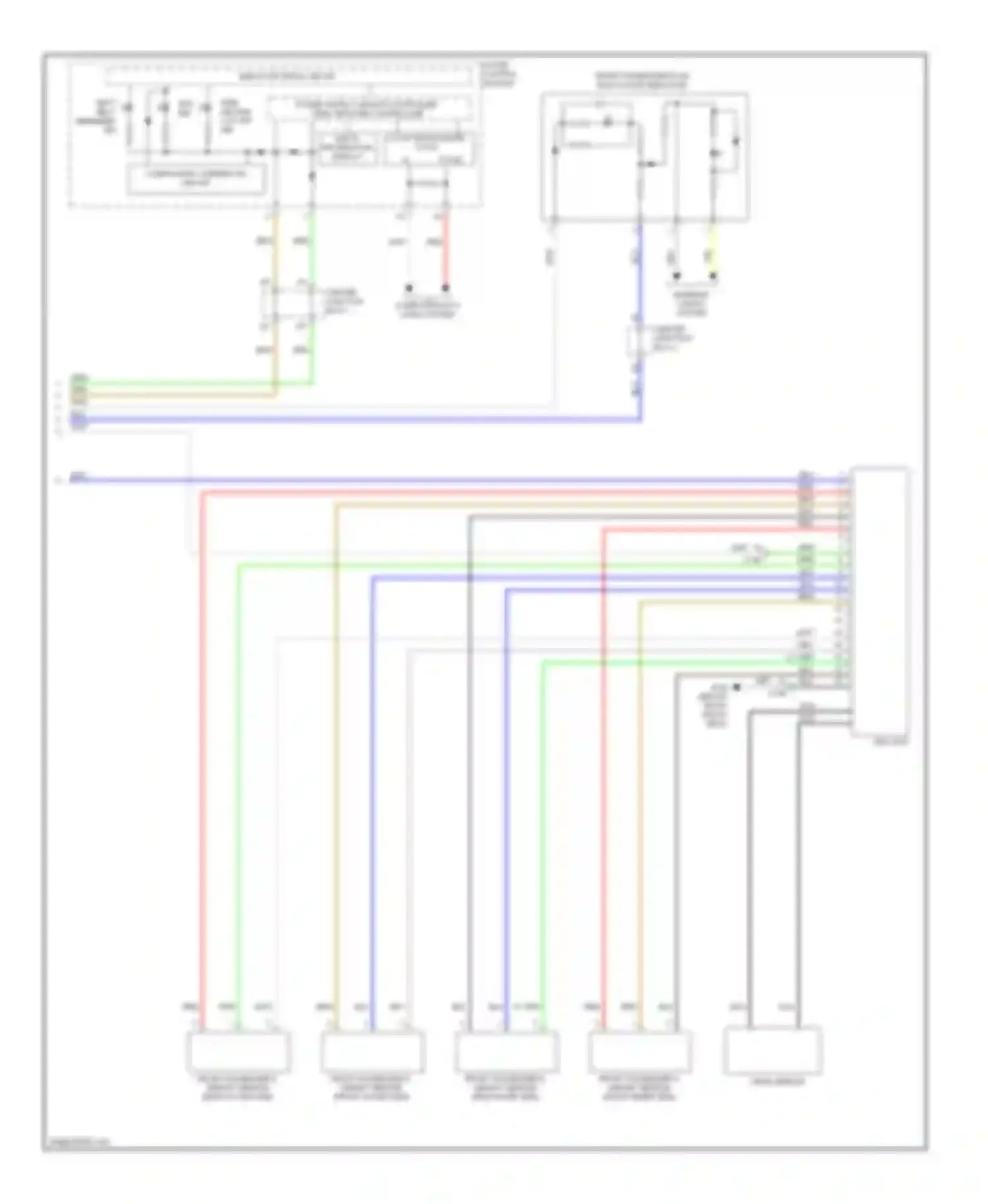 Wiring diagram power supply circuit/controller area network controller for Acura RDX II (2013-2015) (15 of 15)