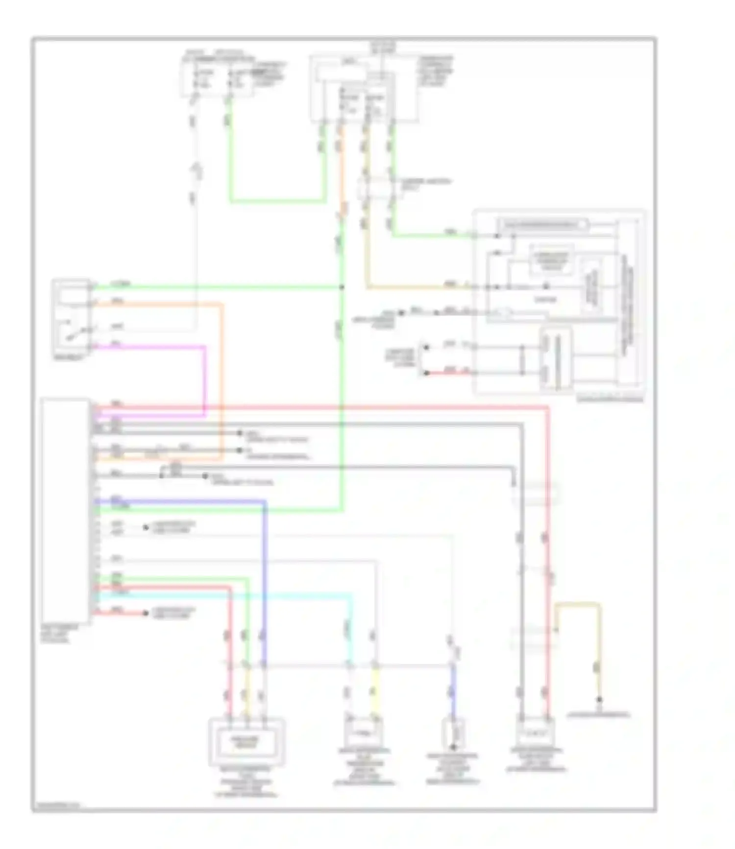 Wiring diagram pressure sensor for Acura RDX II (2013-2015) (1 of 1)