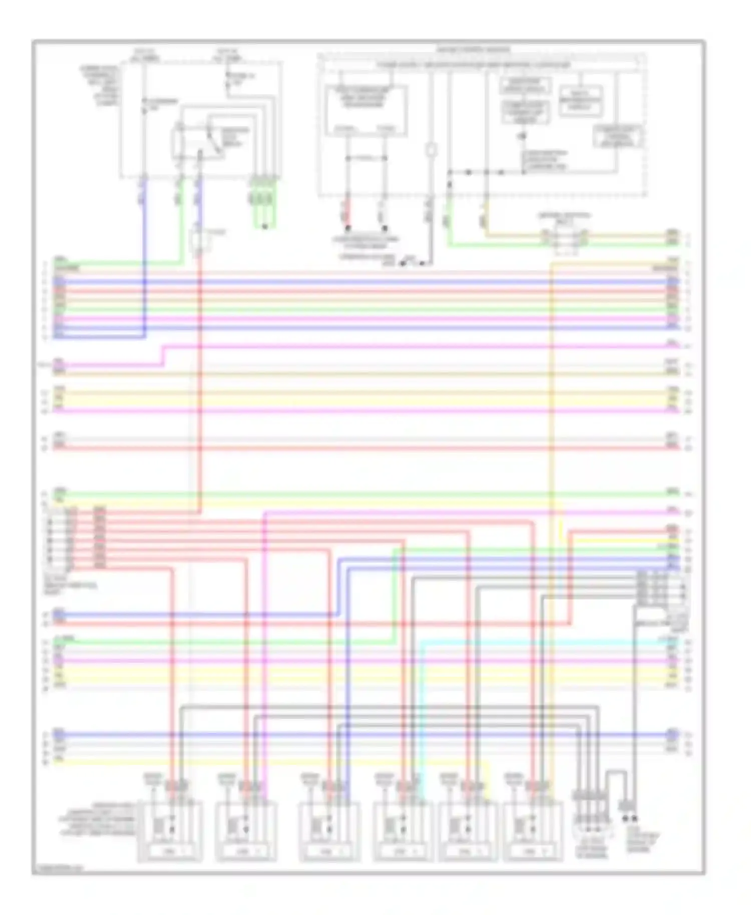 Wiring diagram tan for Acura RDX II (2013-2015) (6 of 15)