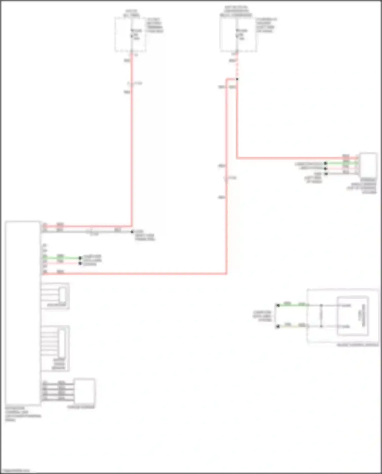 RDX Acura III (2018-2021): Electronic power steering circuit