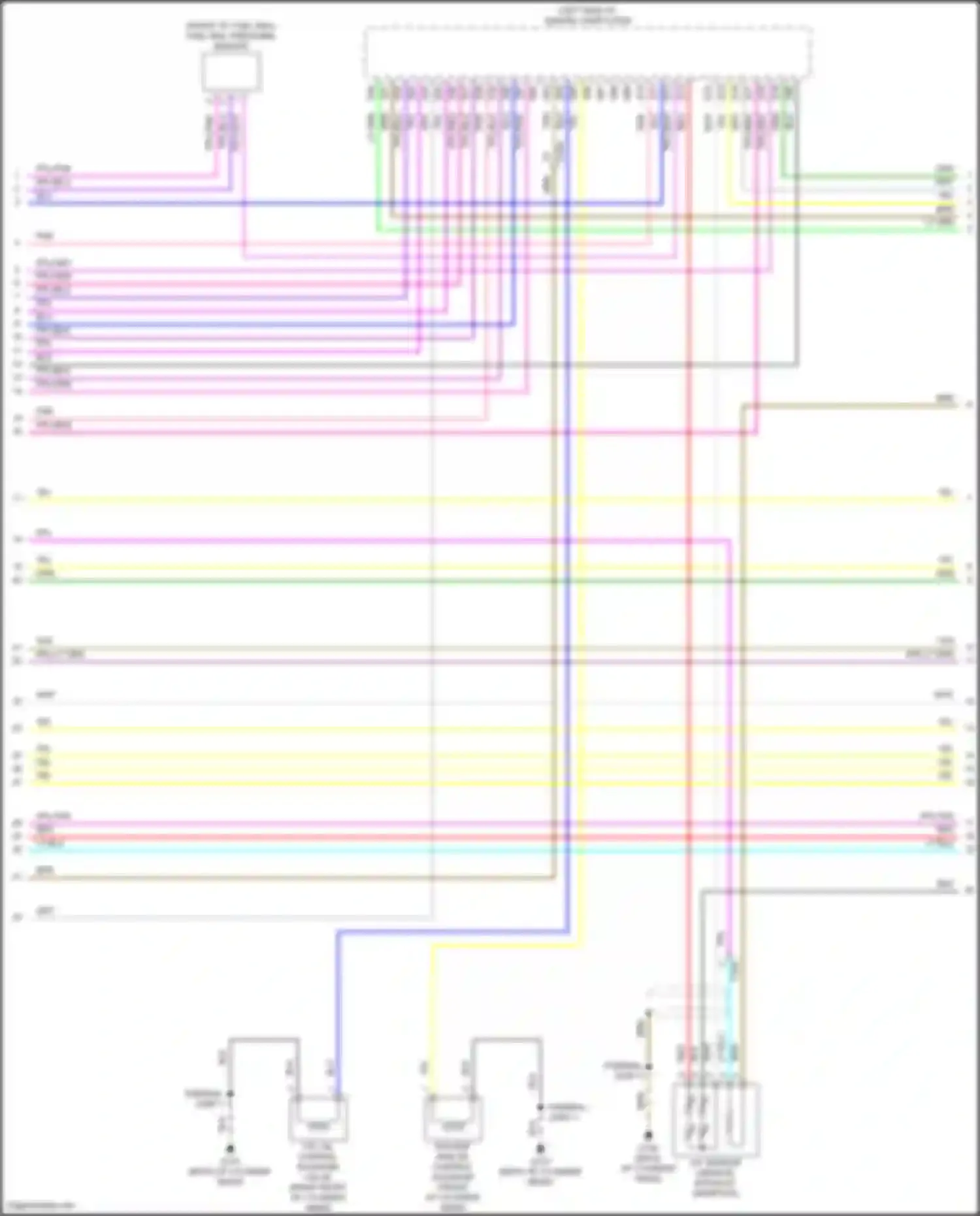 RDX Acura III (2018-2021): Wiring diagram engine performance 2.0l turbo (5 of 6)