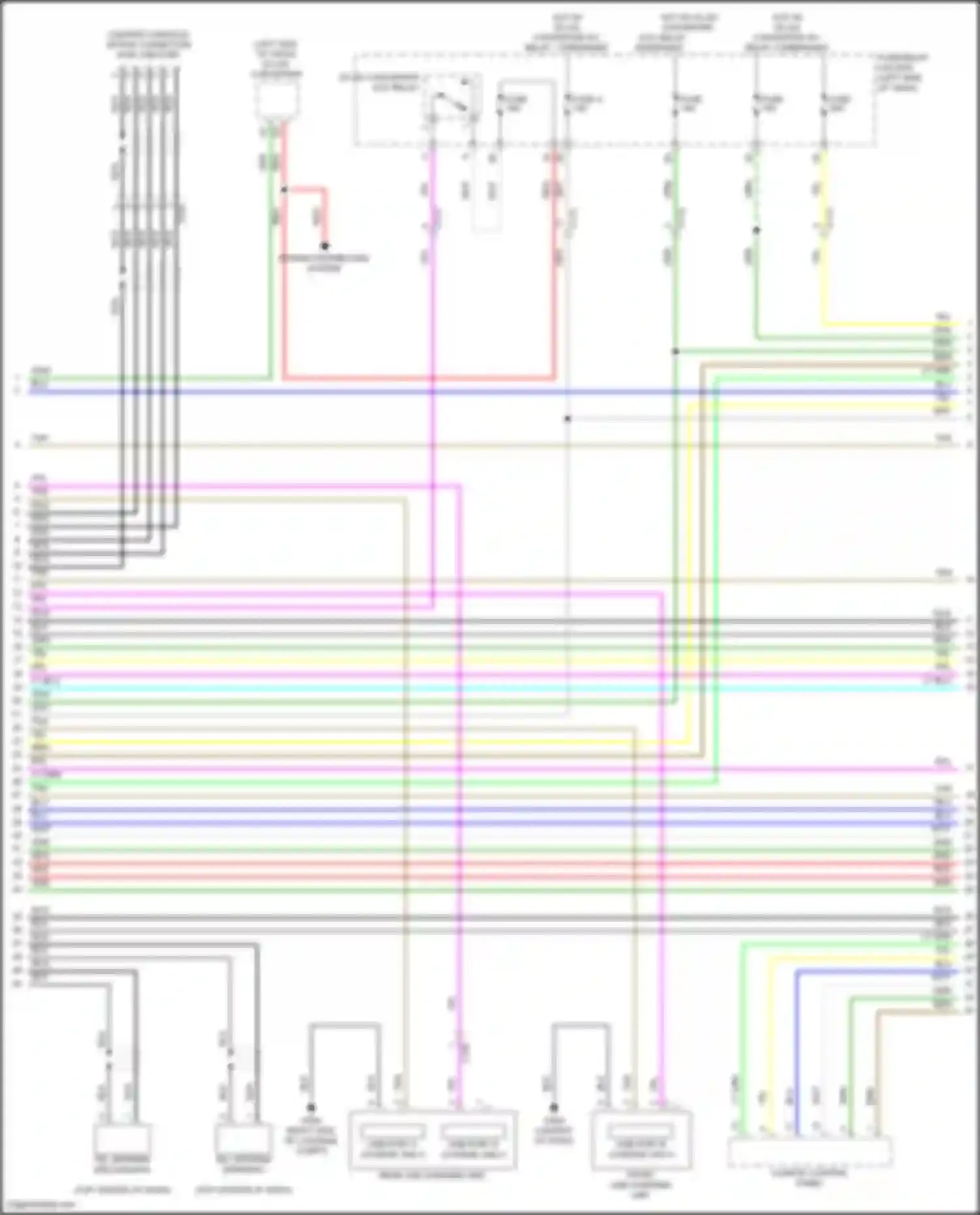 RDX Acura III (2018-2021): Navigation circuit, 12 speakers (2 of 5)